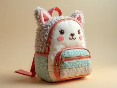 Cute Animal Themed Childrens Backpack