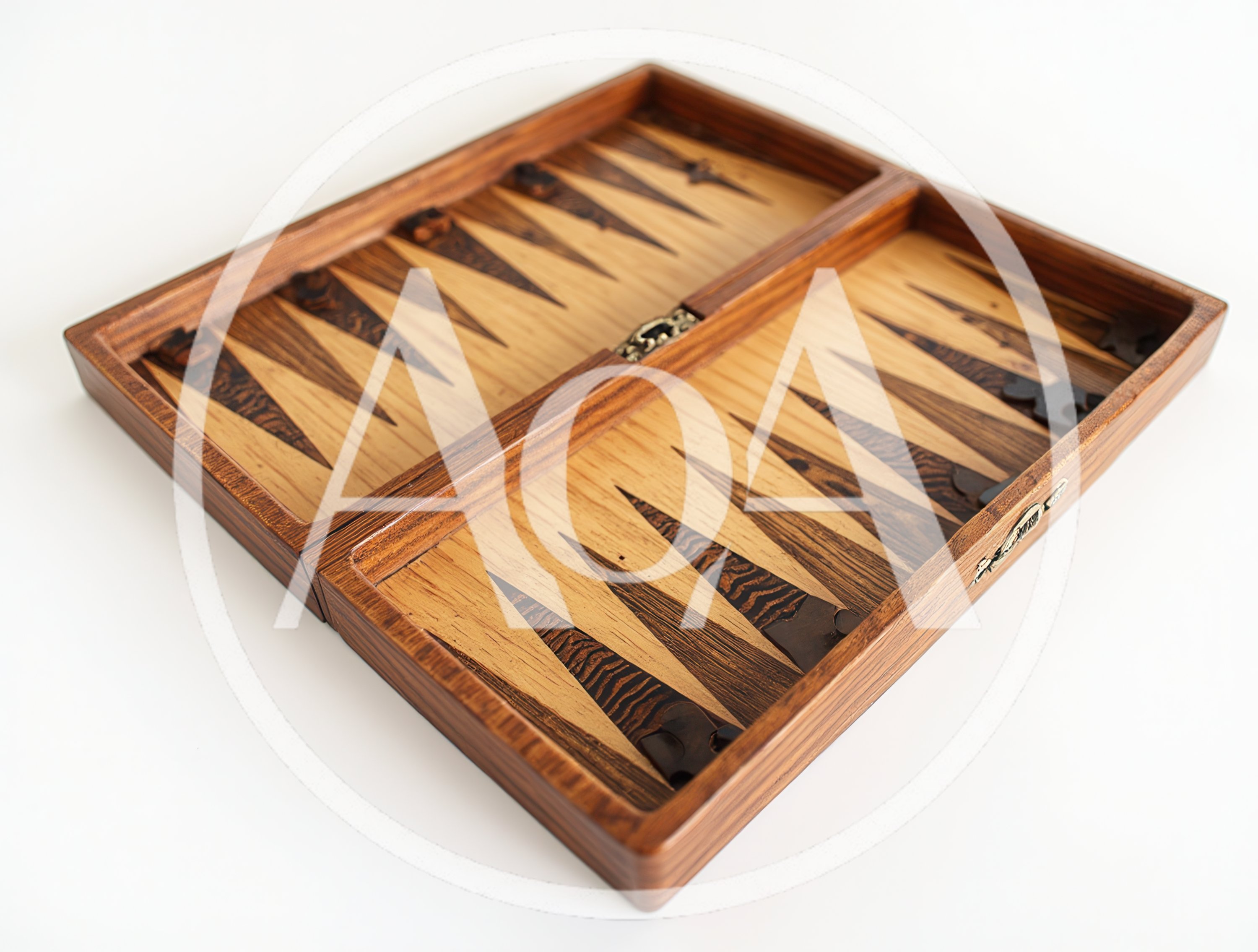 Wooden Backgammon Board Game Set