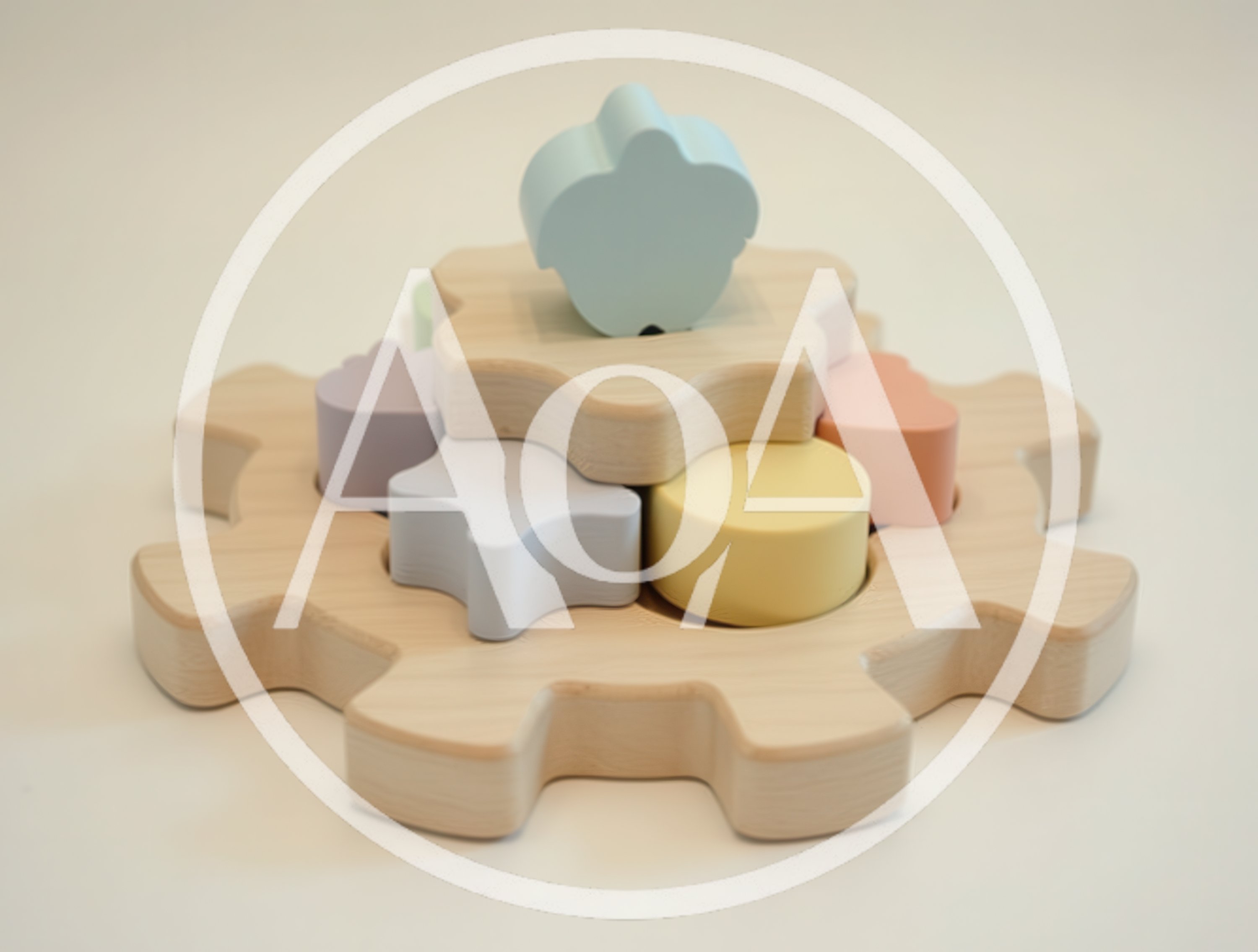Wooden Shape Sorting Toy For Toddlers