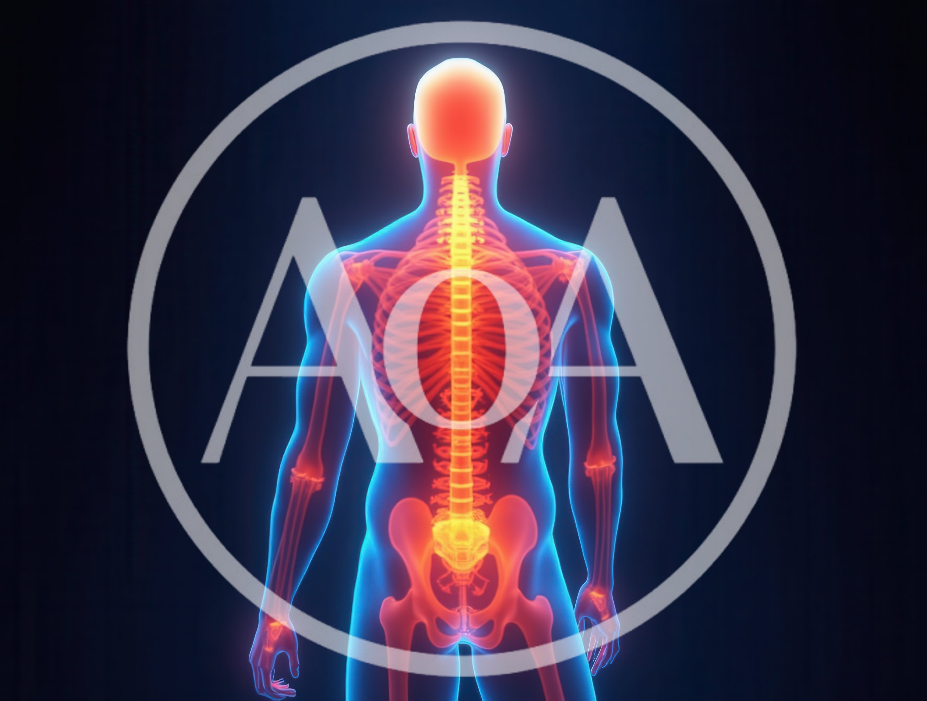 Human Skeletal System Anatomy Visualization