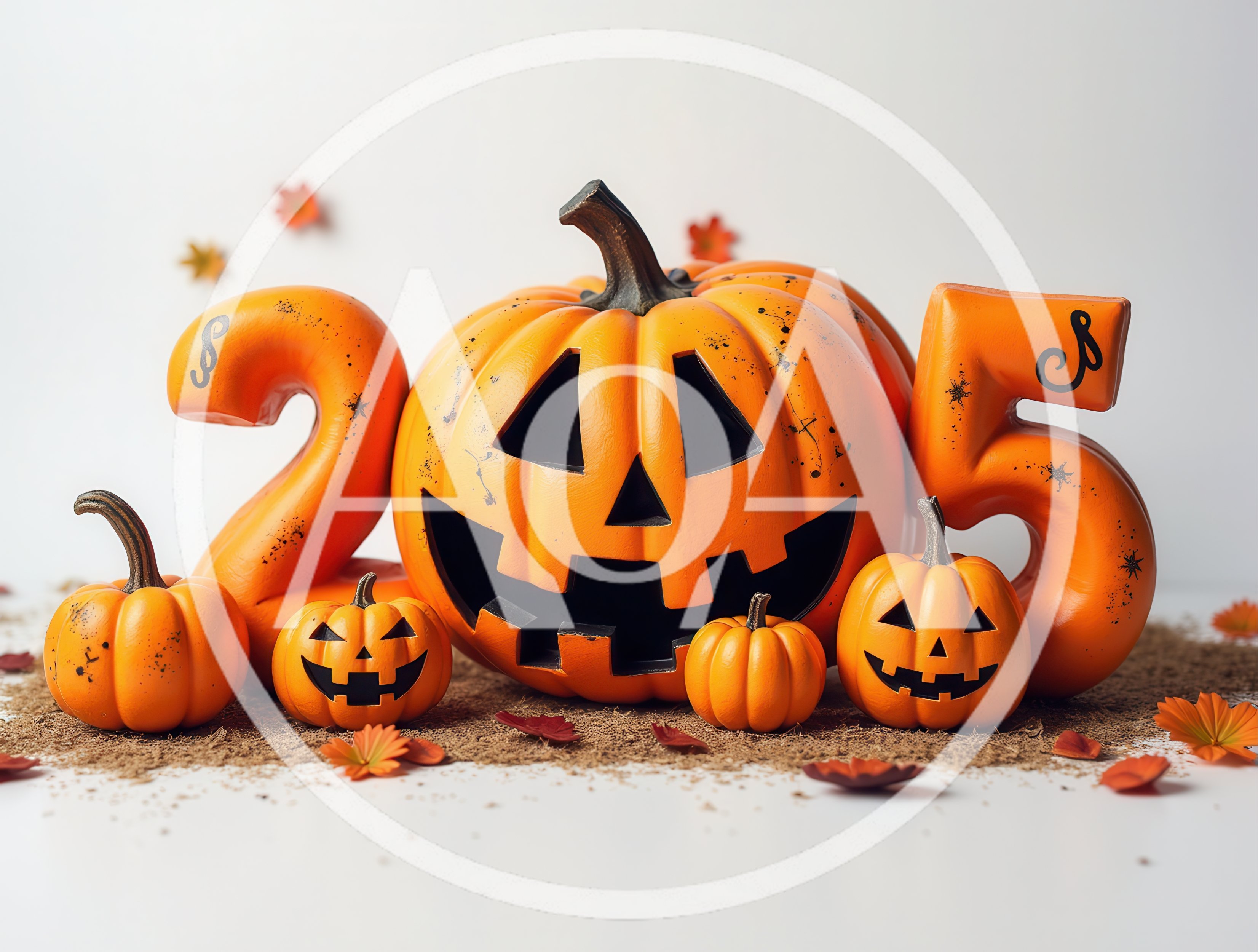 Halloween 2025 Decorative Pumpkin Display