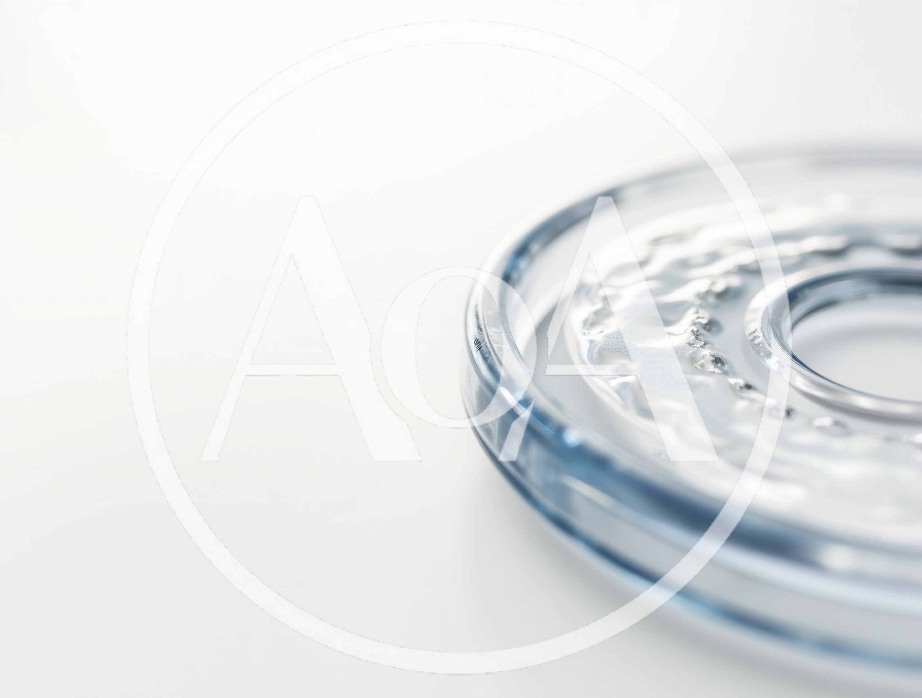 Close Up Of A Clear Plastic Water Bottle Cap