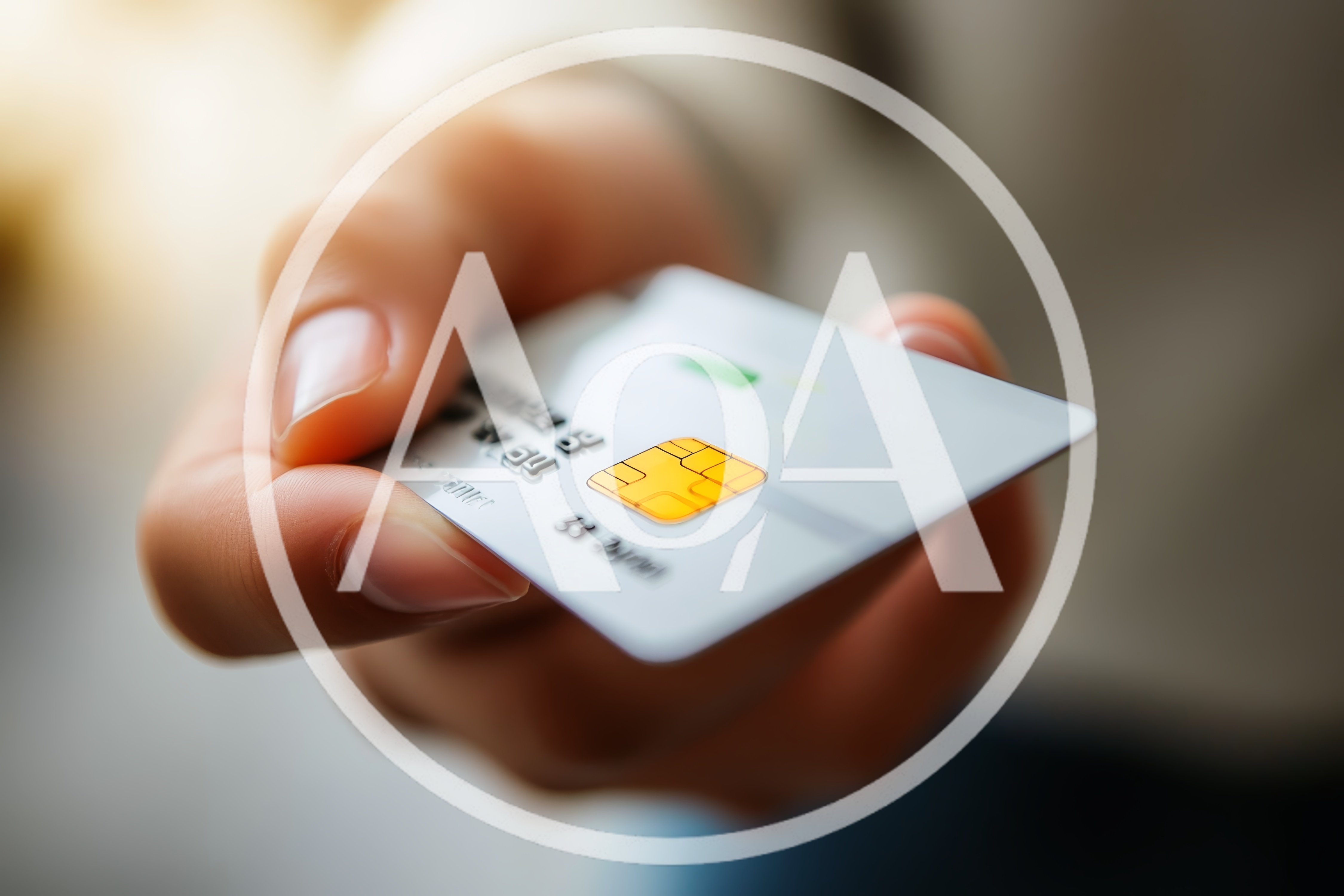 Person Holding A Credit Card For Payment