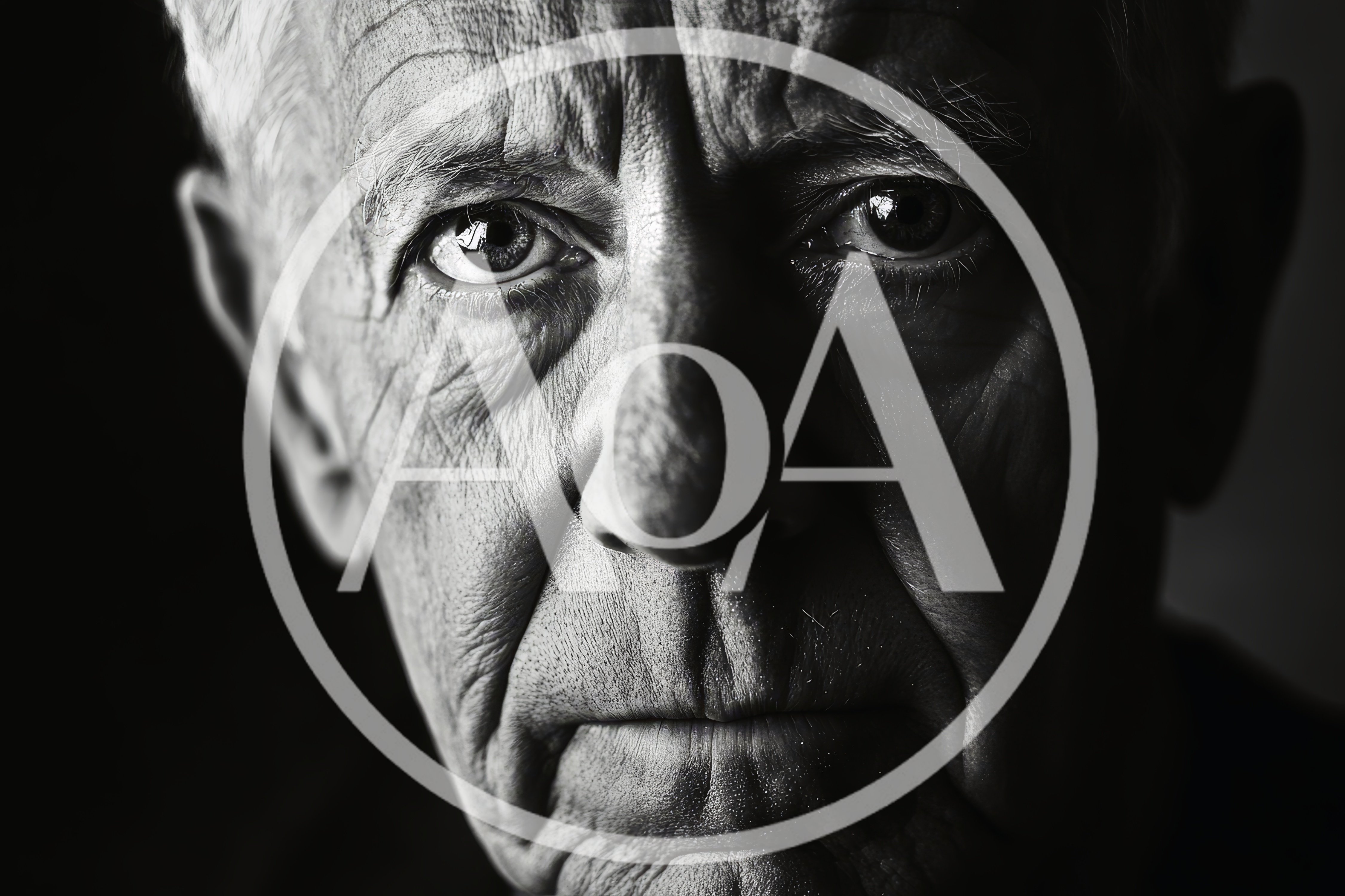 Close Up Portrait Of An Elderly Man