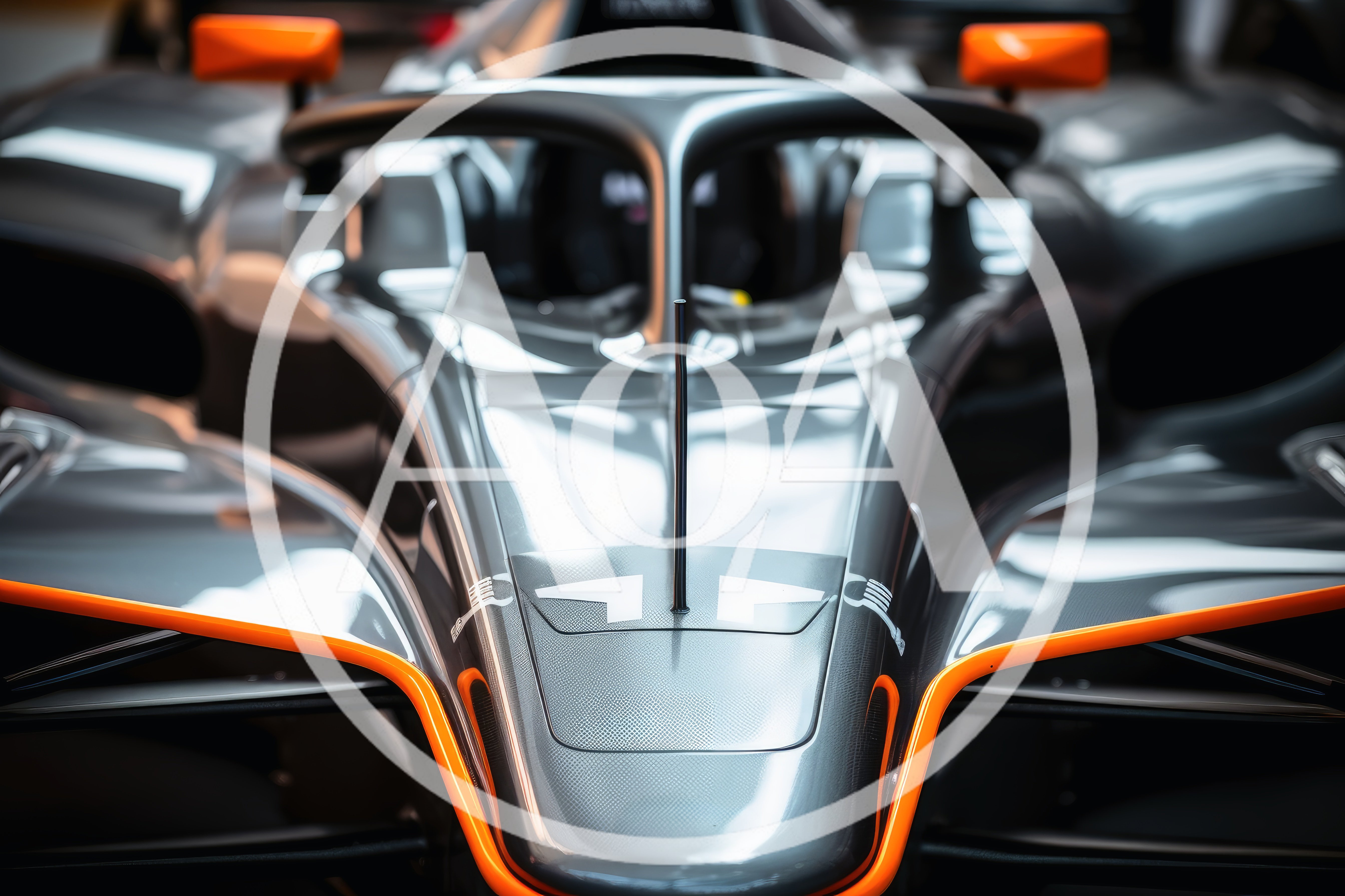 Close Up Of A Formula E Race Car