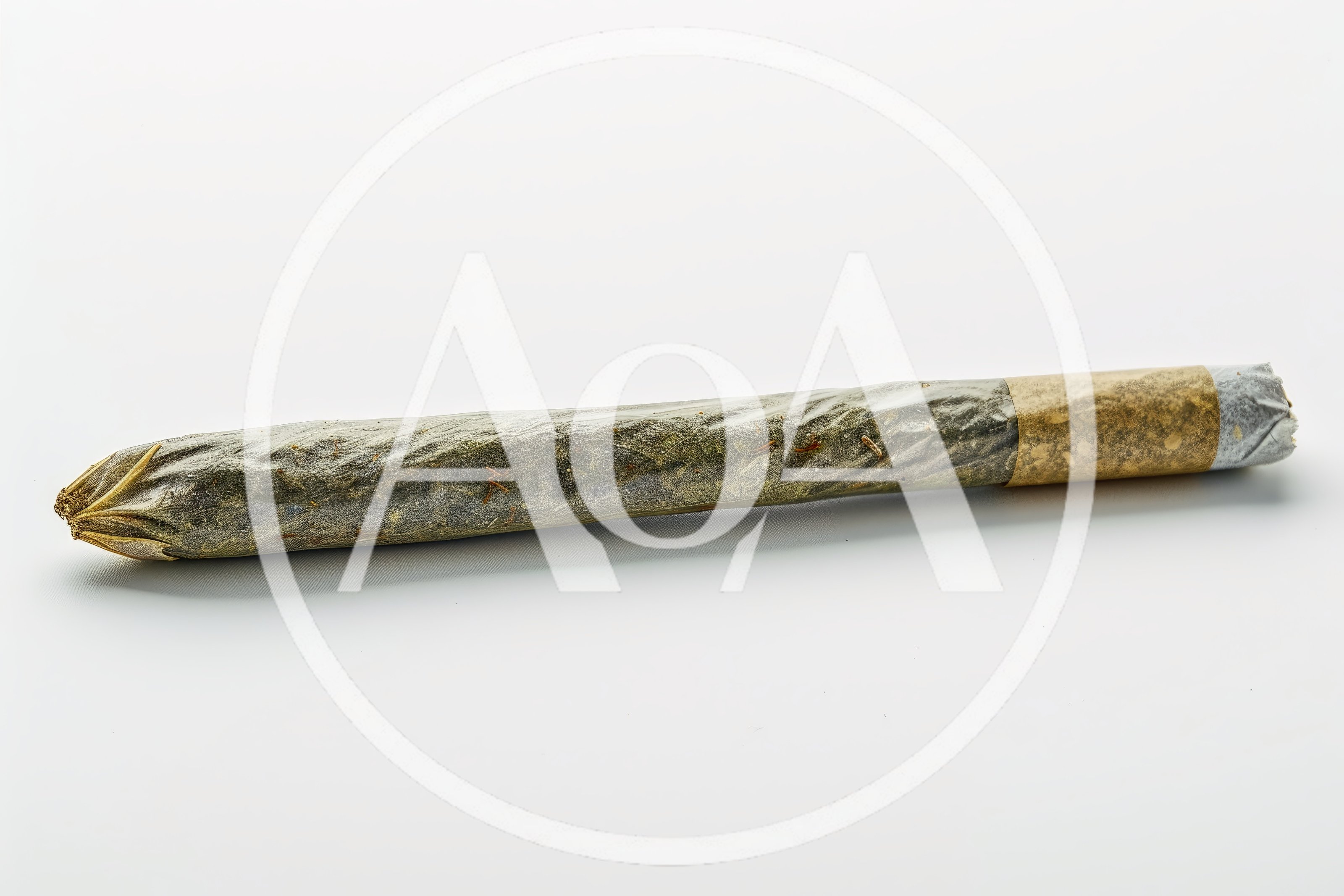 Hand Rolled Cannabis Joint With Filter Tip