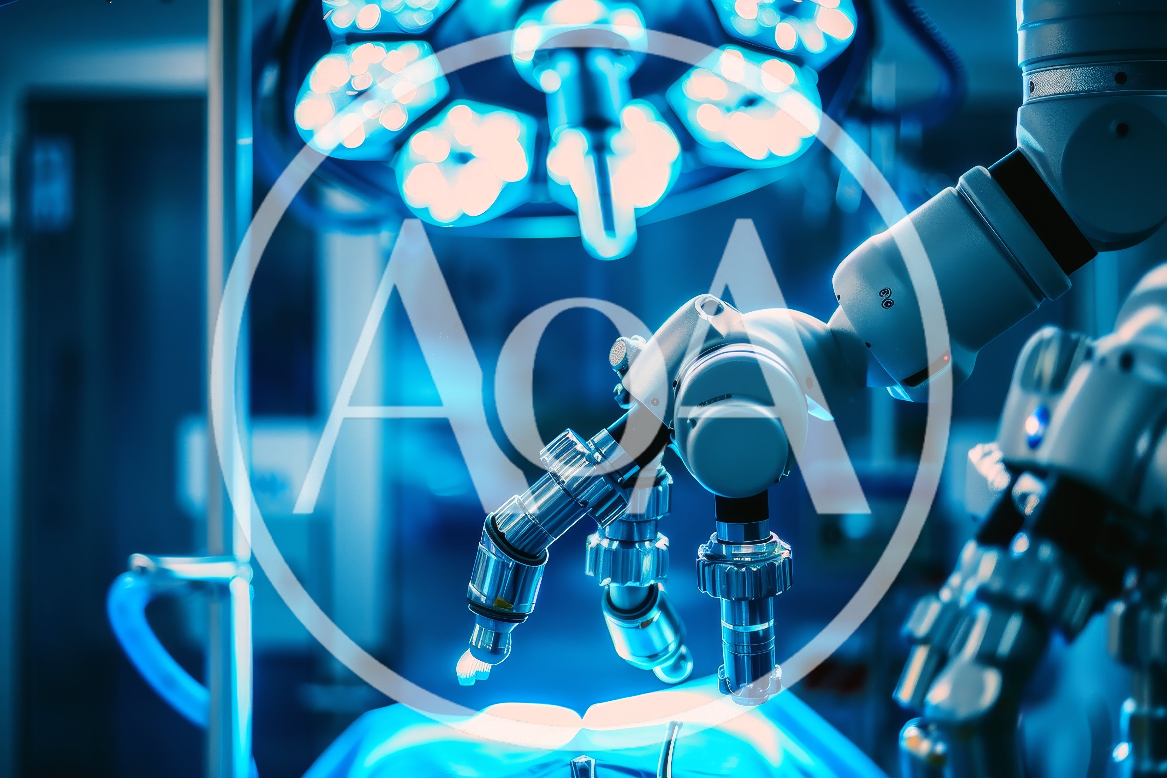 Robotic Surgical Arm Performing Medical Procedure