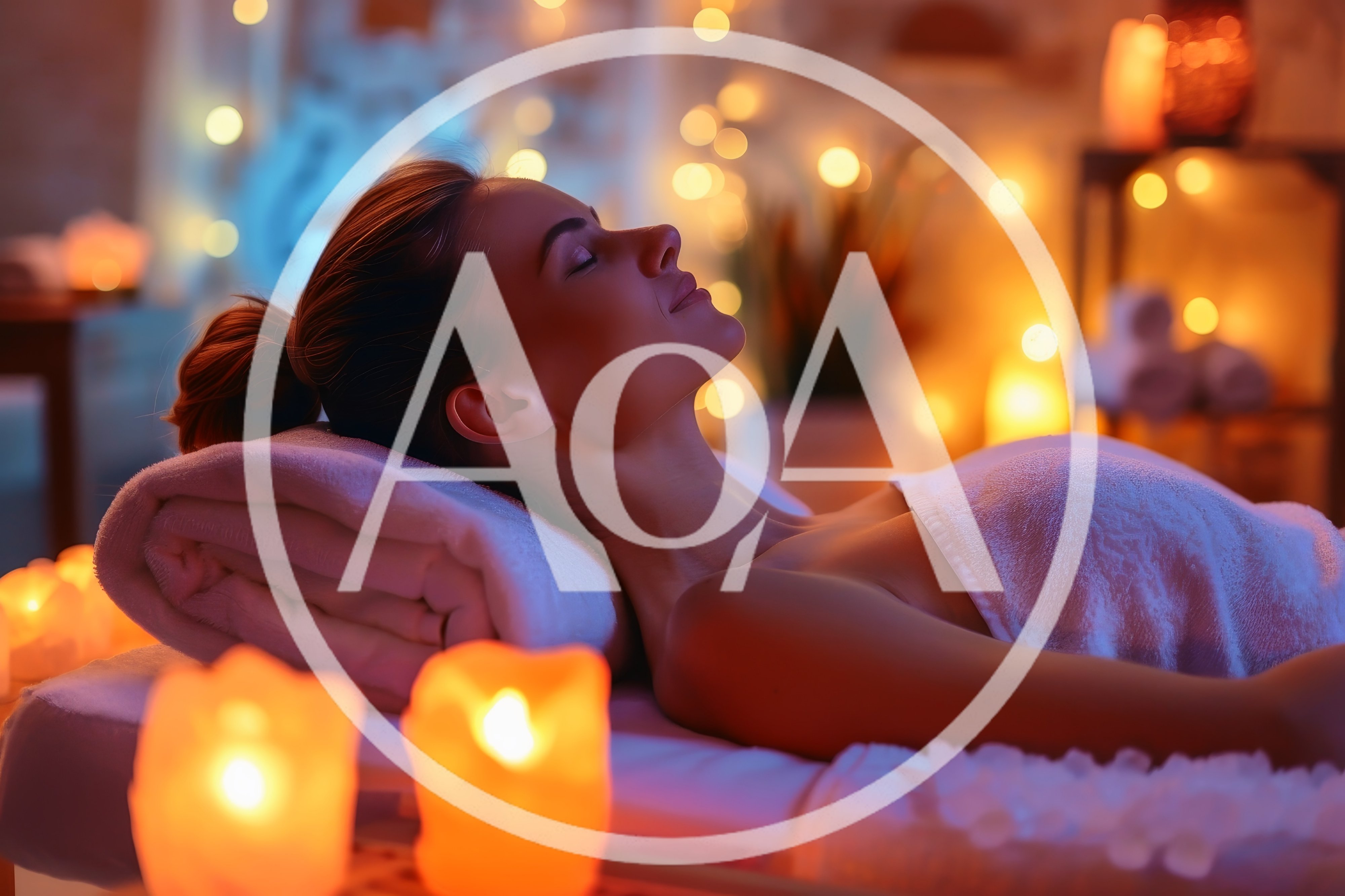 Woman Relaxing During A Spa Treatment