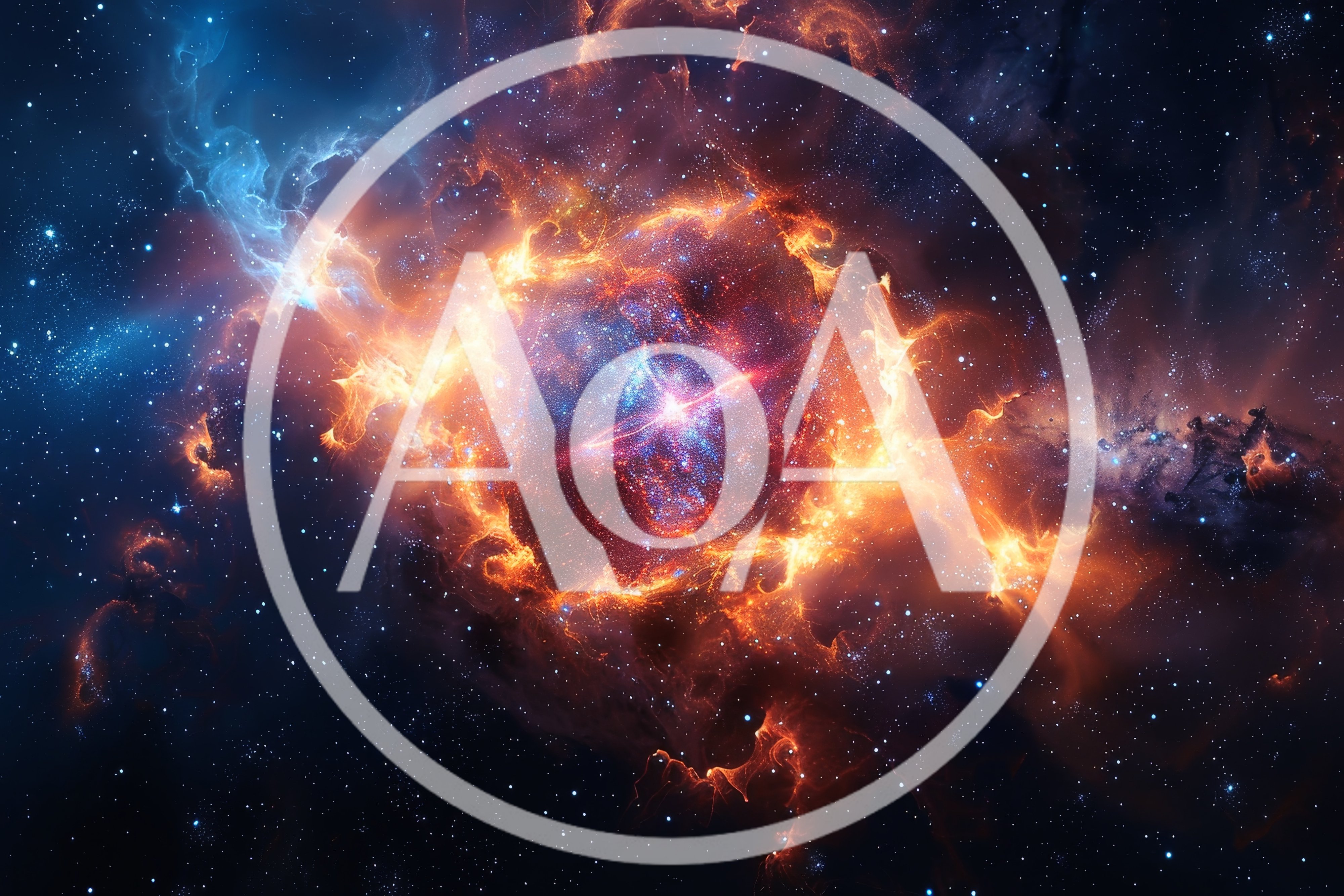 Supernova Explosion In Deep Space Nebula