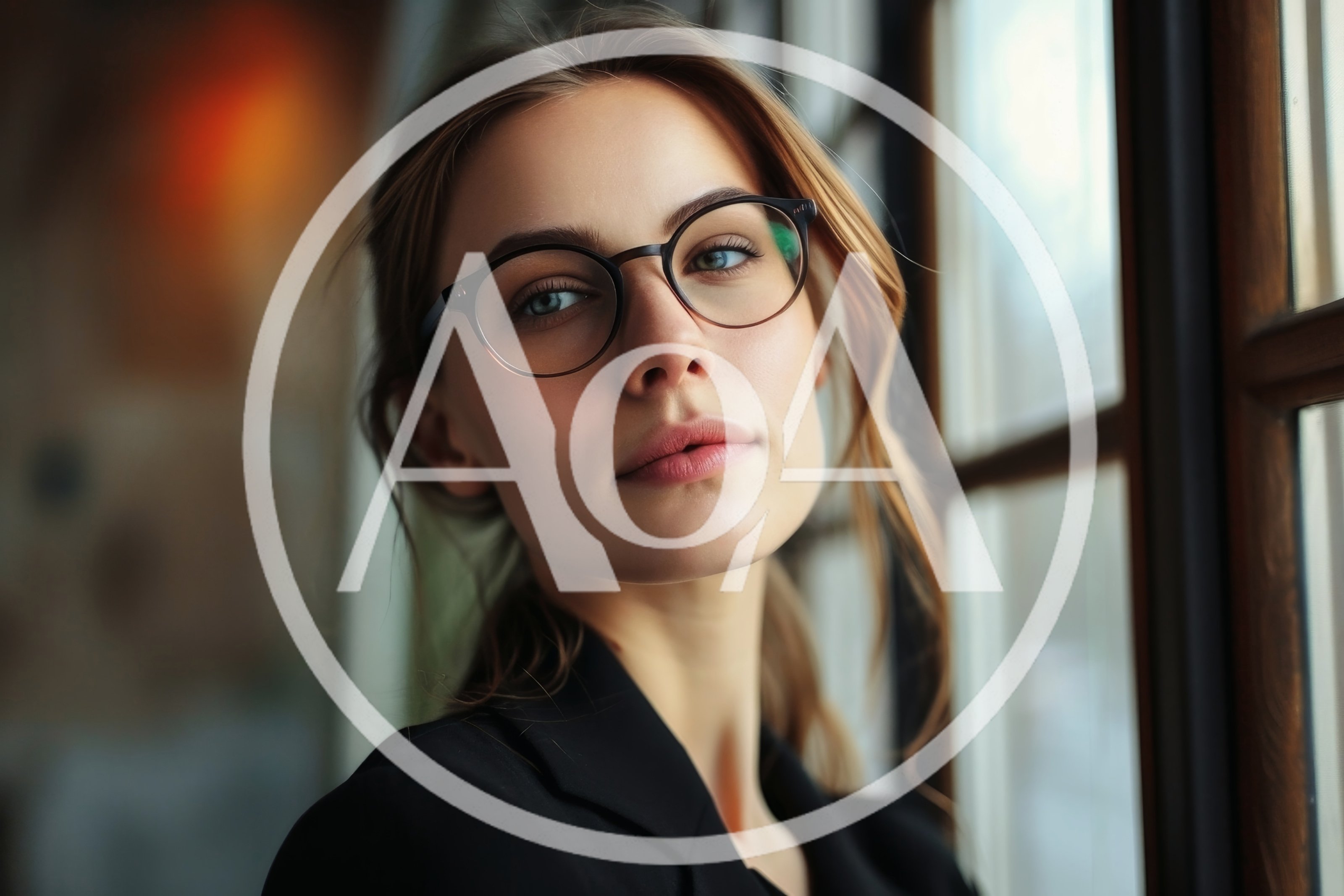 Portrait Of A Professional Woman Wearing Glasses