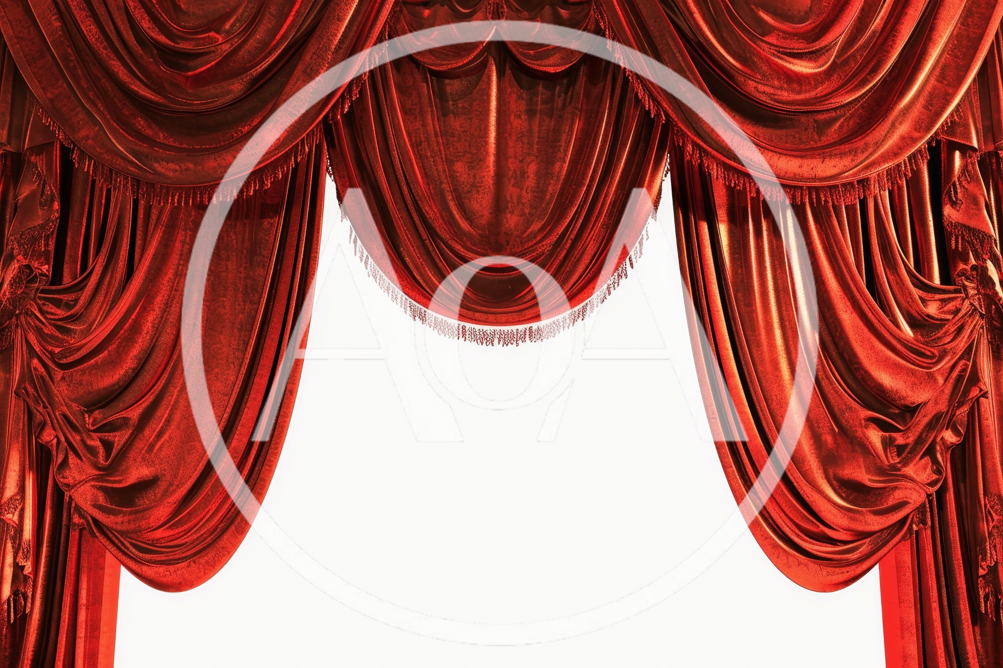 Red Velvet Theater Stage Curtains