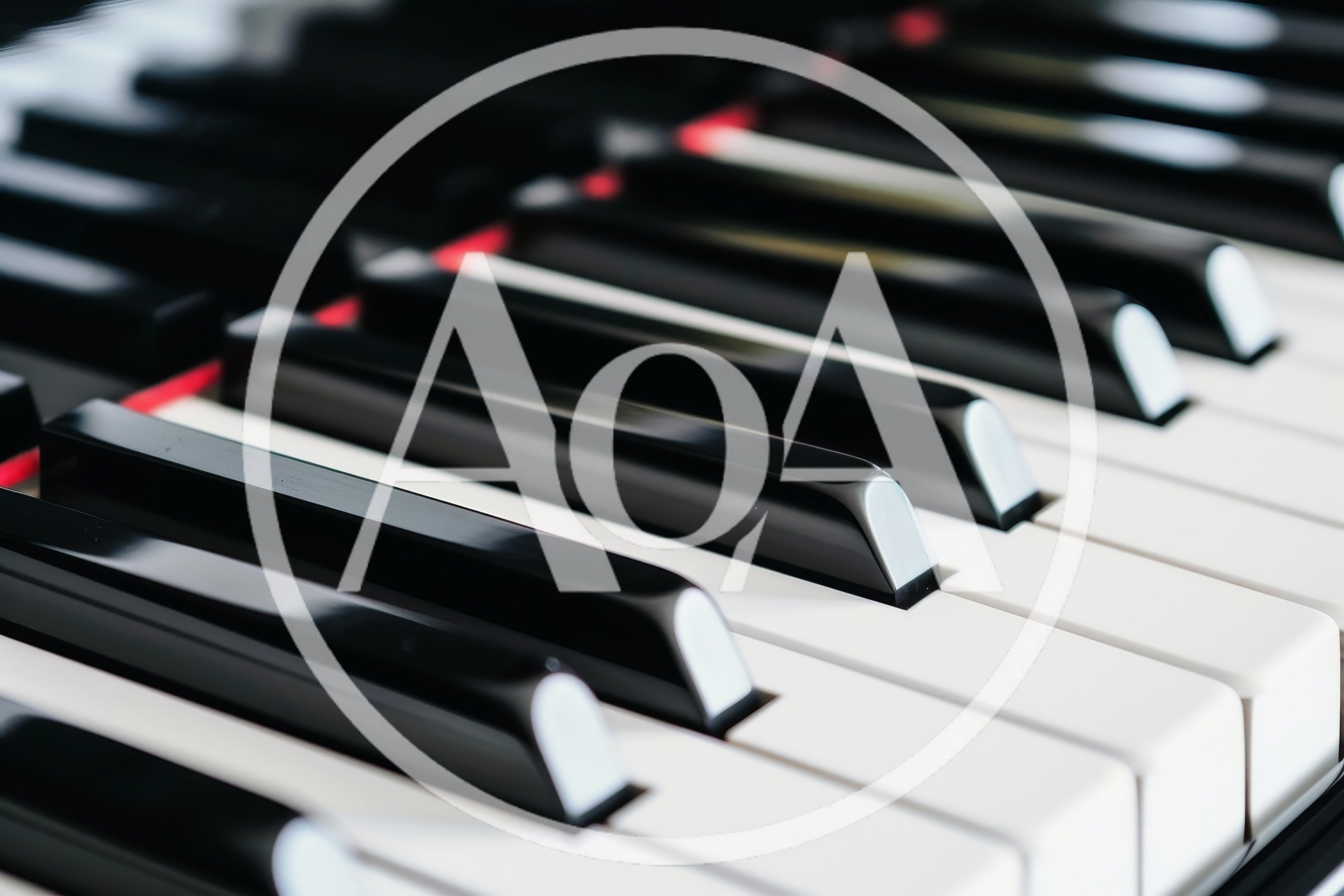Close Up Of Piano Keys On A Grand Piano