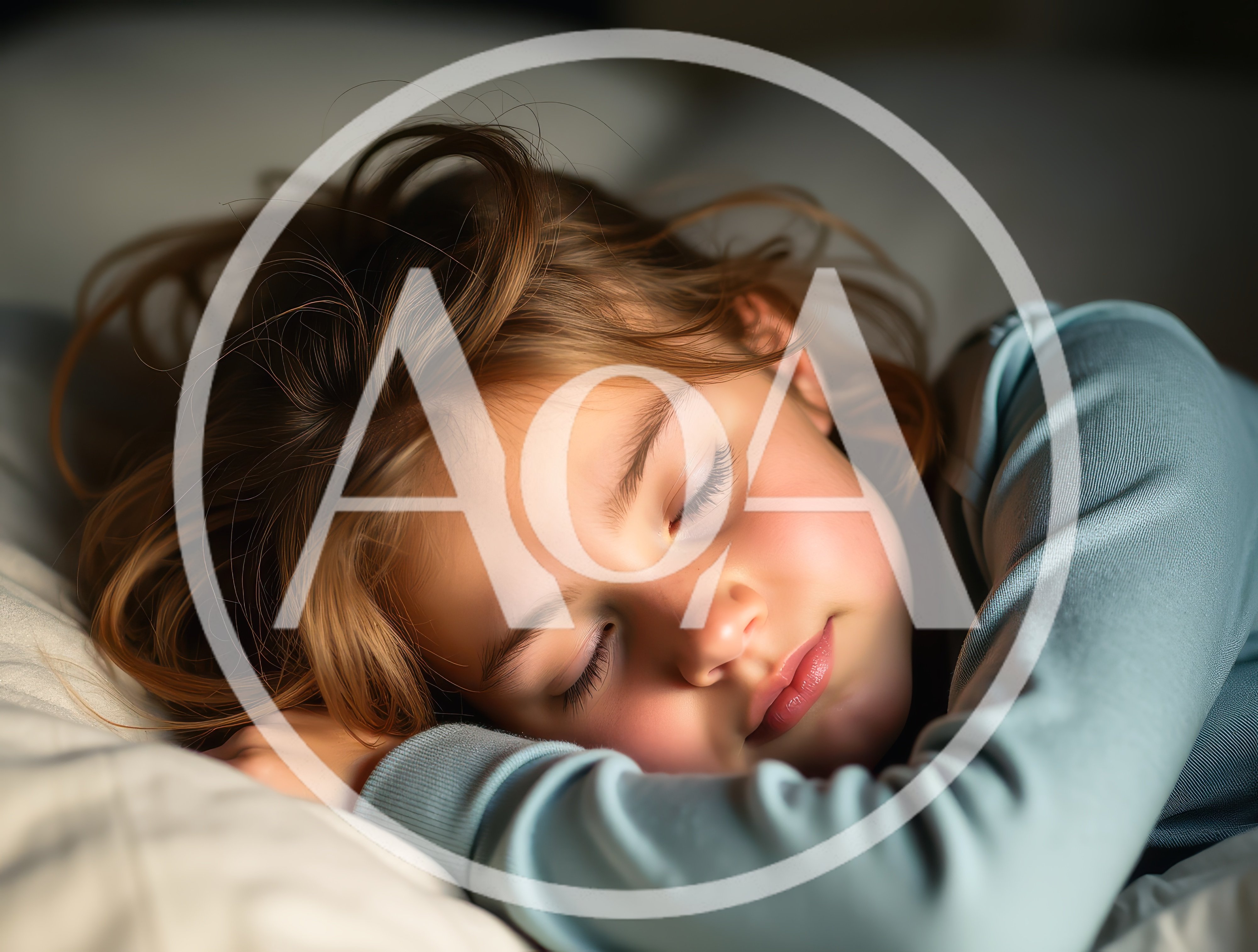 Cute little girl sleeping peacefully in bed, enjoying a restful