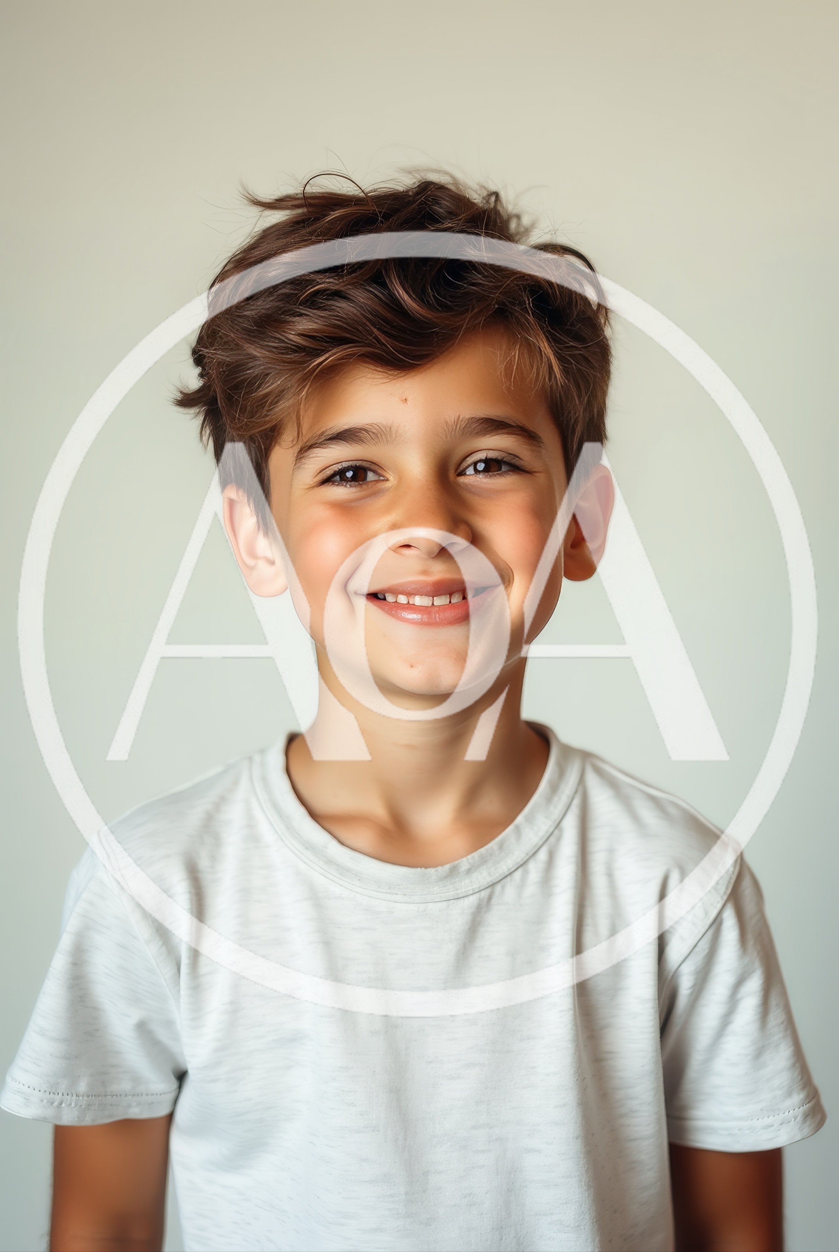 Portrait Of A Smiling Young Boy