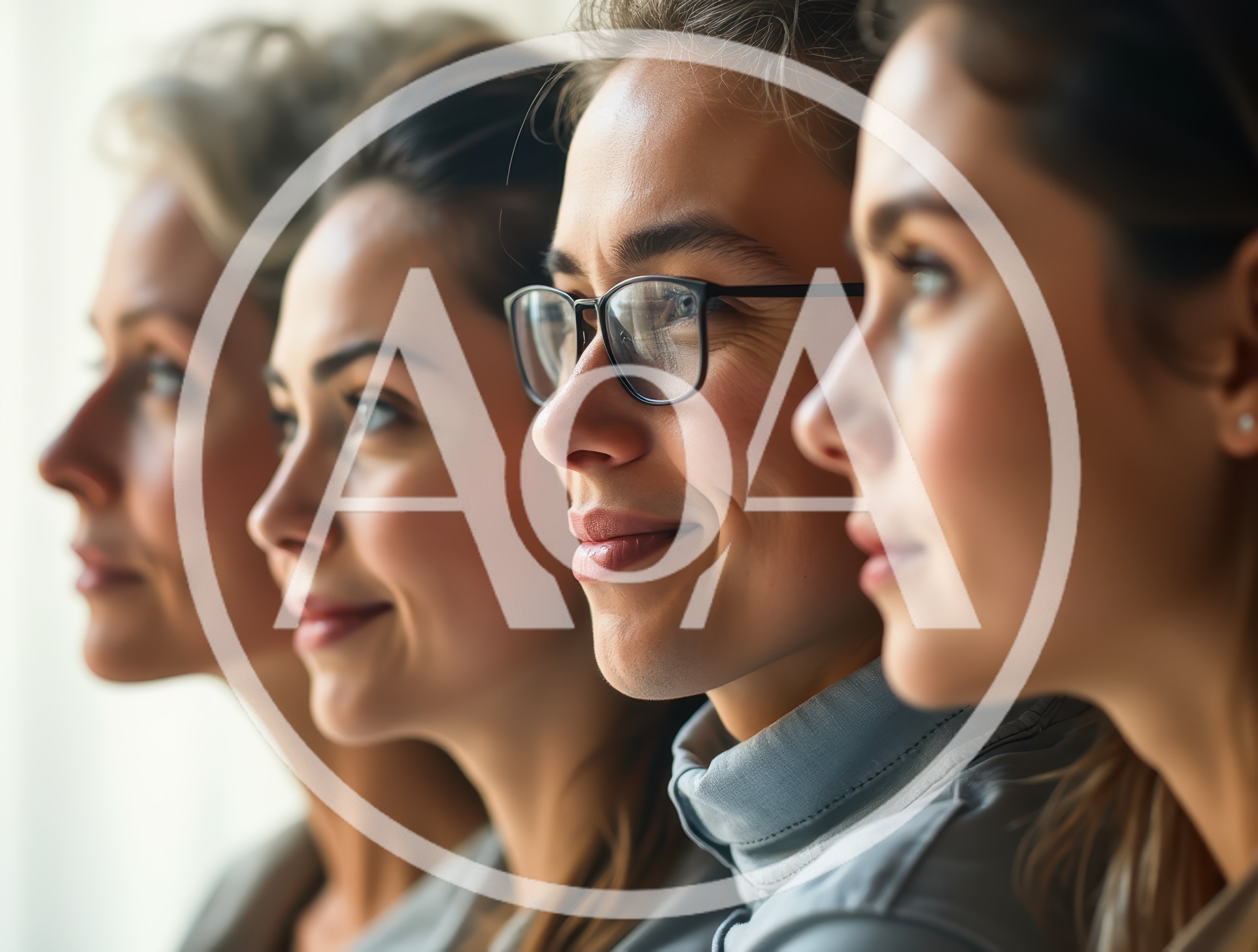 Four Professional Women Standing In A Row