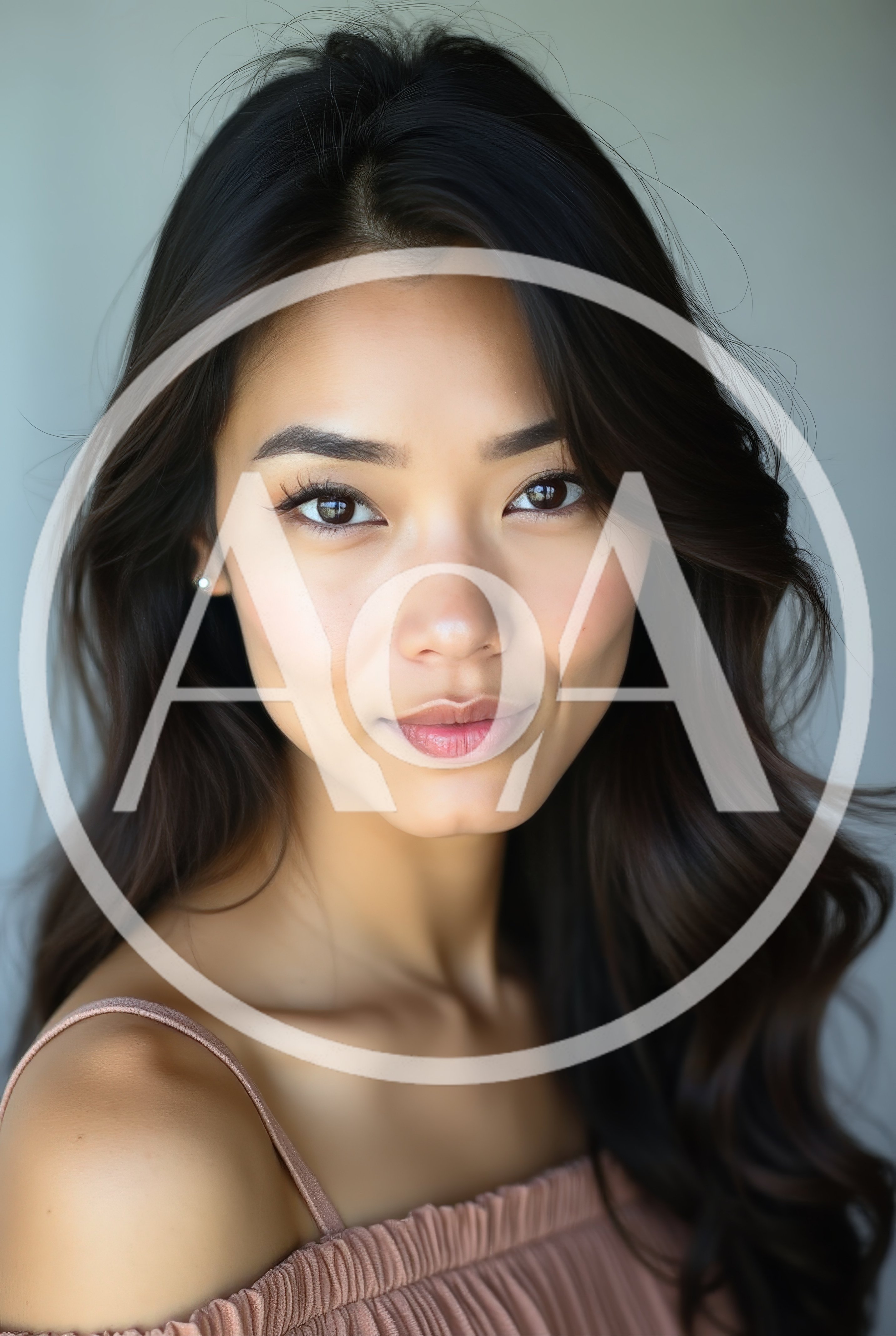 Portrait Of A Beautiful Young Asian Woman