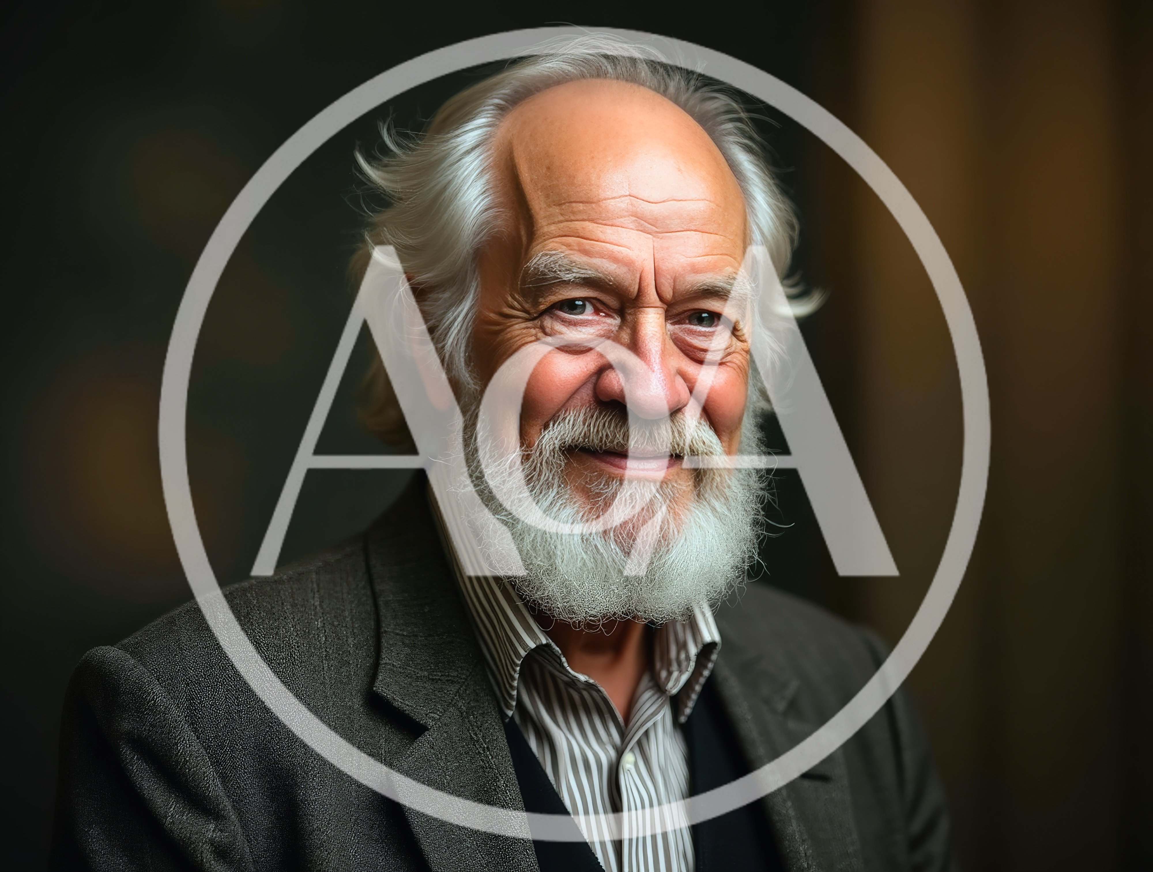 Portrait Of An Elderly Man With A White Beard