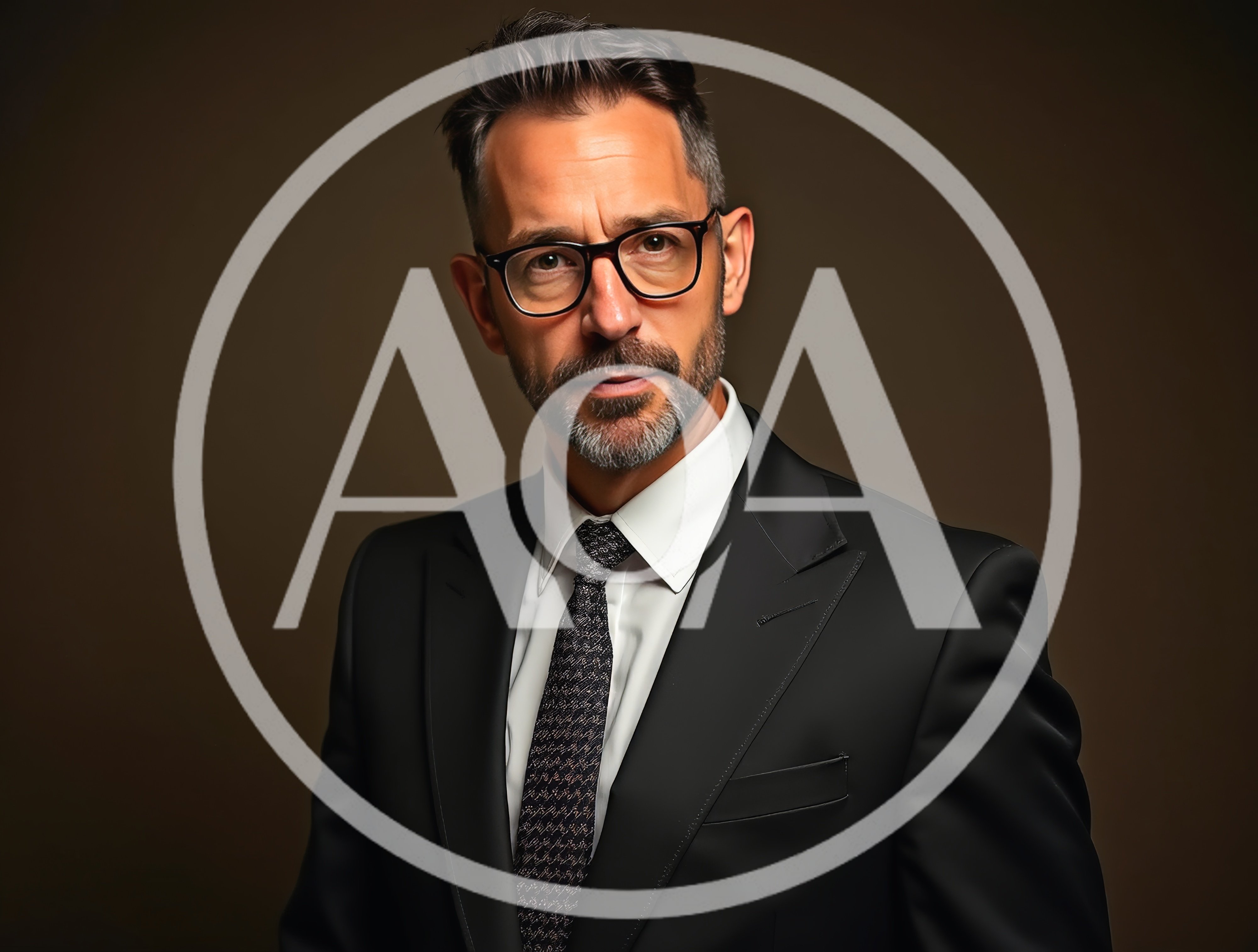 Professional Businessman In Suit And Glasses