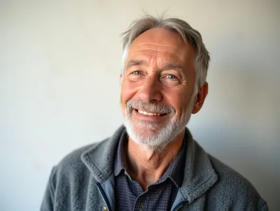 Portrait Of A Smiling Mature Man