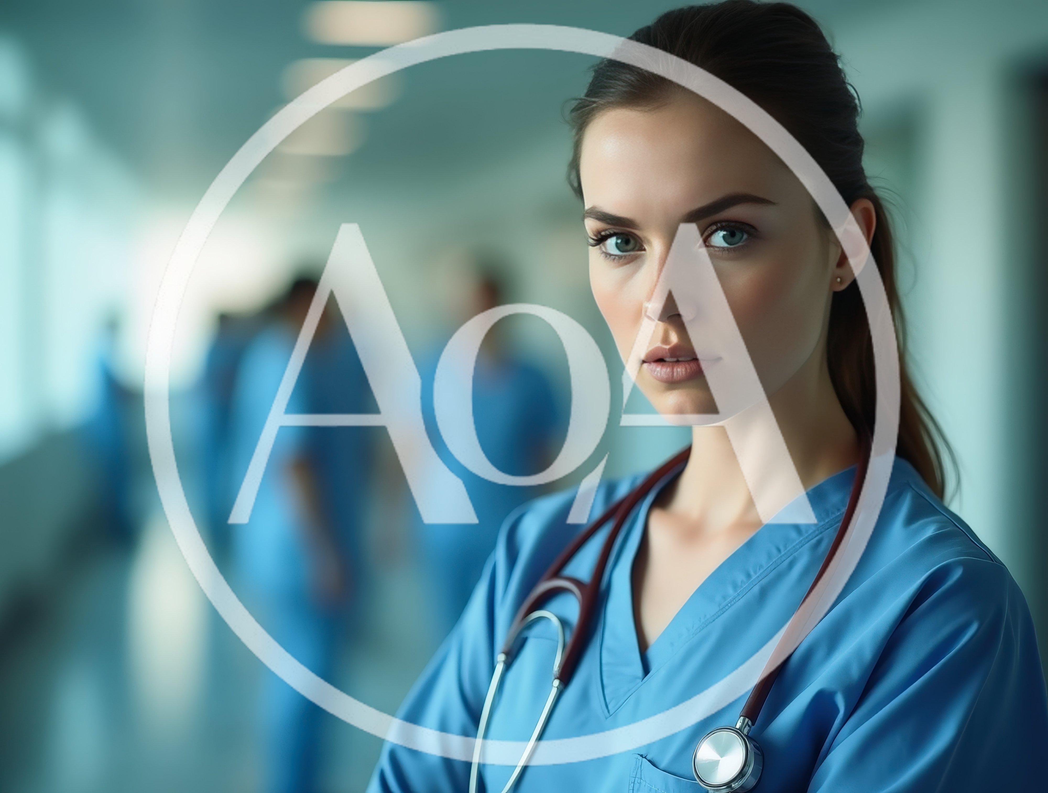 Portrait Of A Professional Female Nurse In Hospital