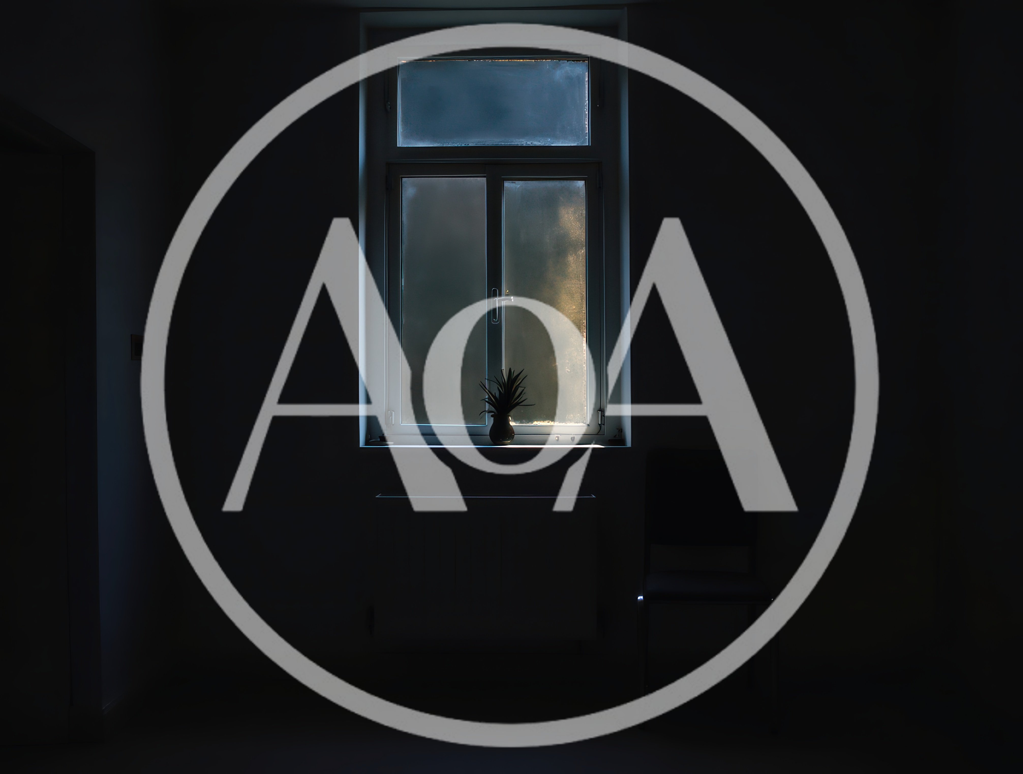 Dark Room With A Single Window And Chair