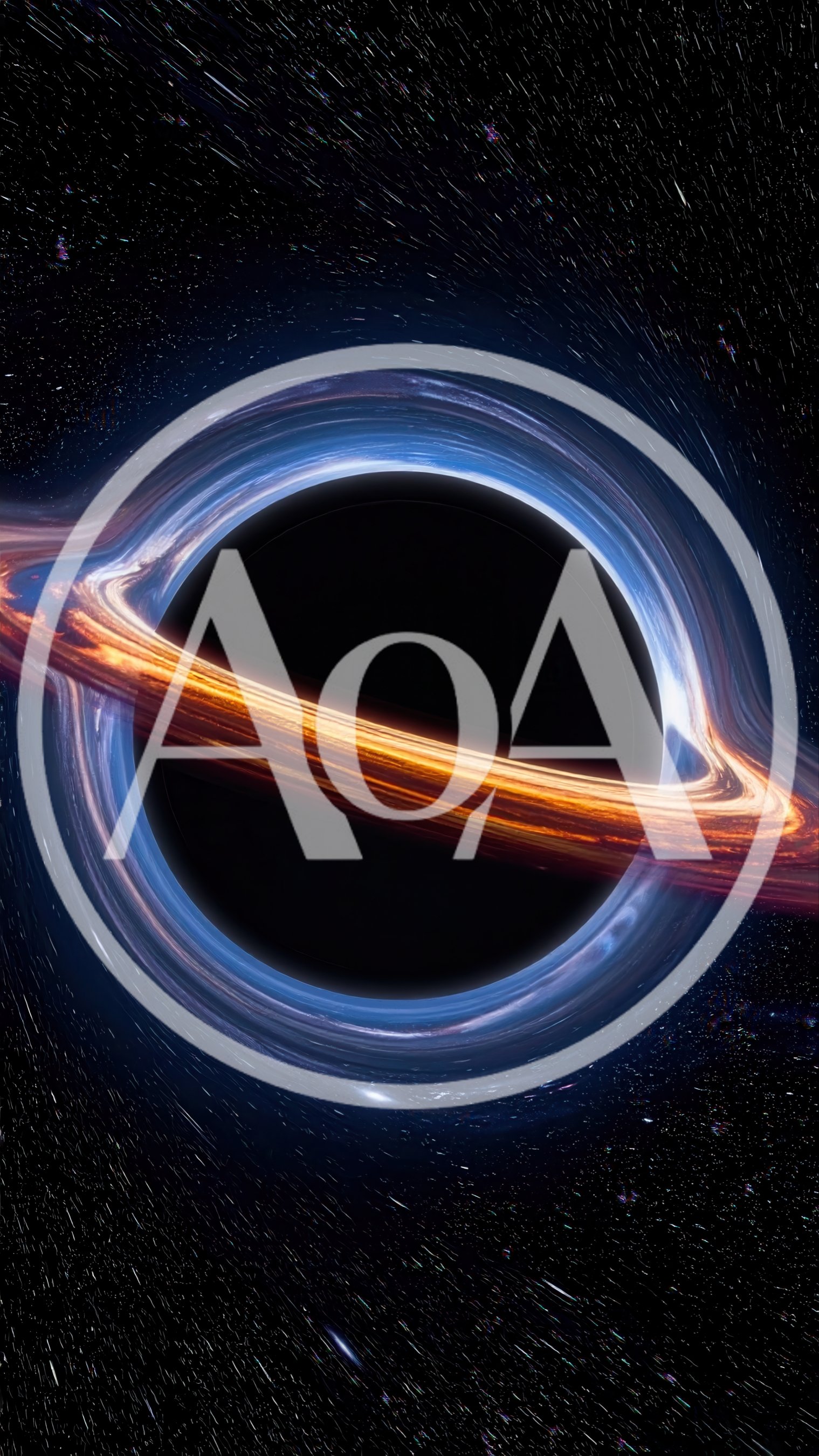 Supermassive Black Hole With Glowing Accretion Disk