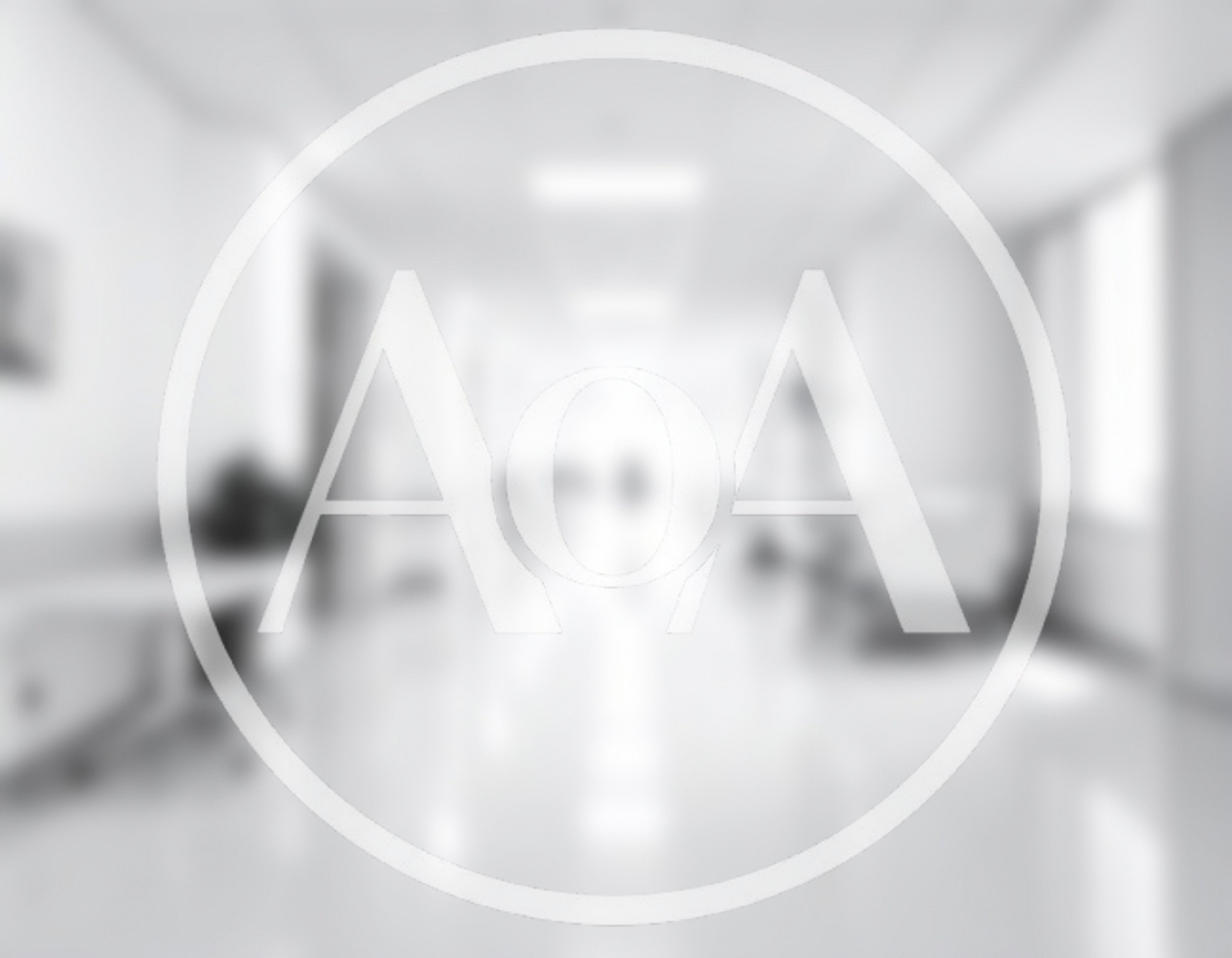 Blurred Hospital Corridor With Medical Equipment