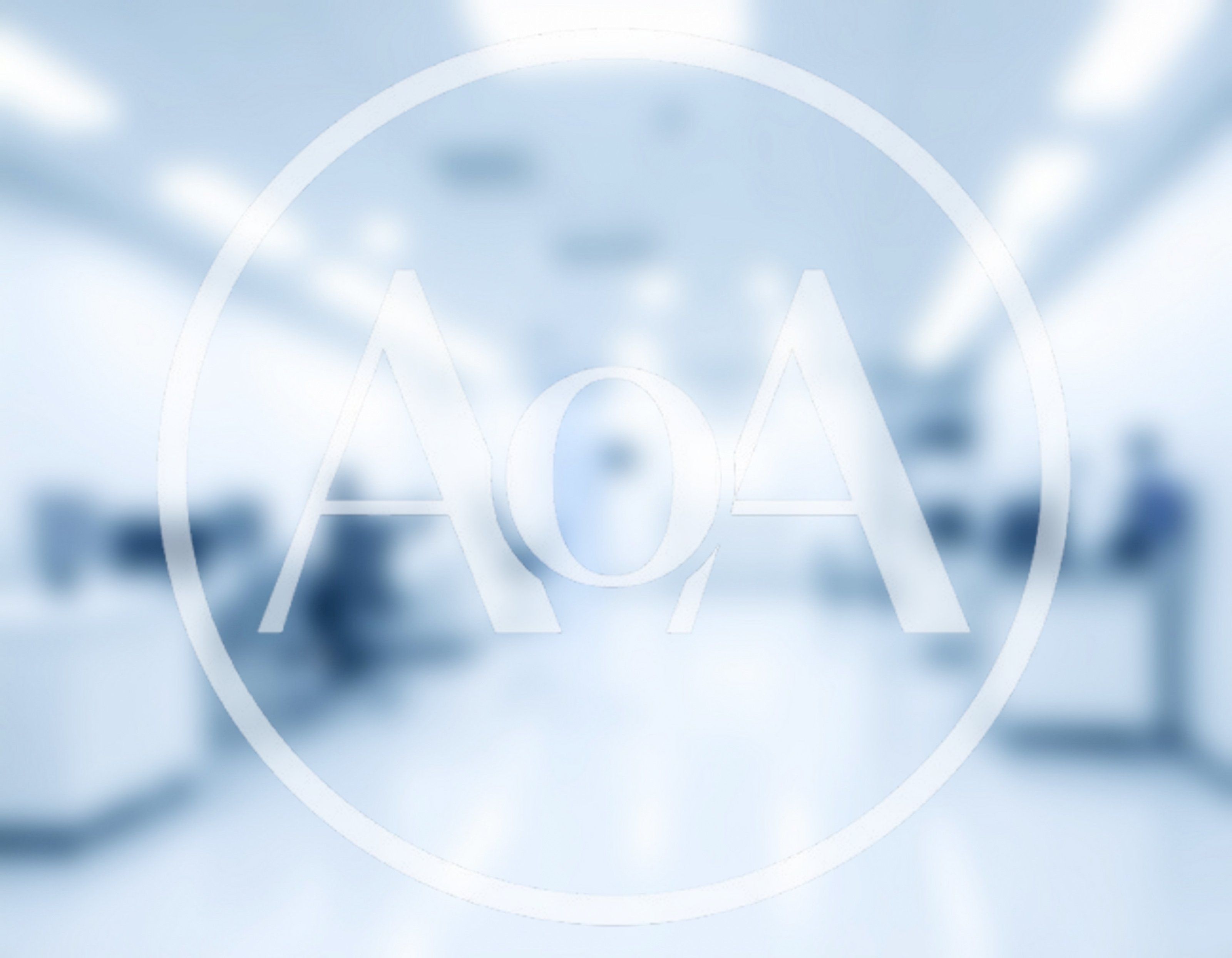 Blurred View Of A Modern Hospital Reception Area