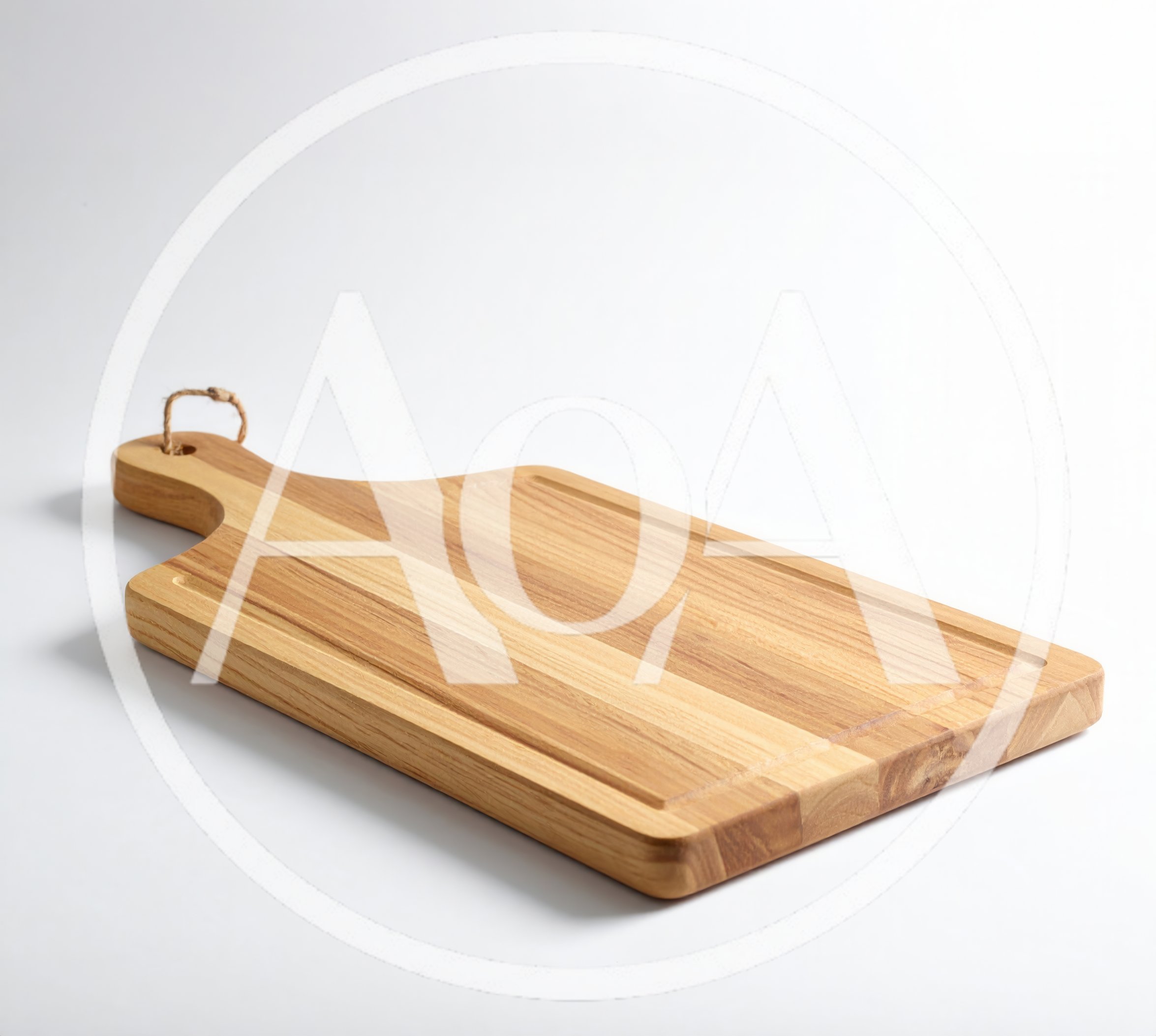 Wooden Cutting Board With Hanging Loop