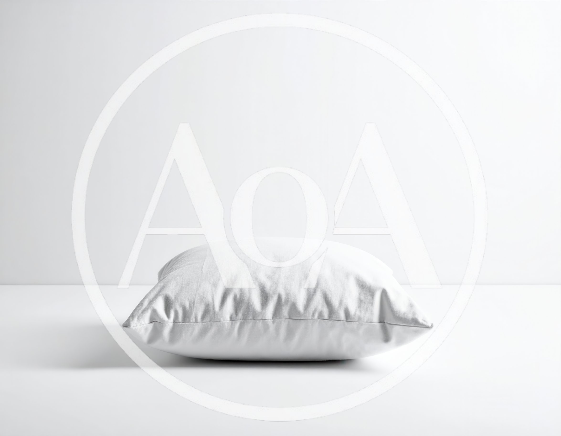 White Pillow Resting On A Clean Surface