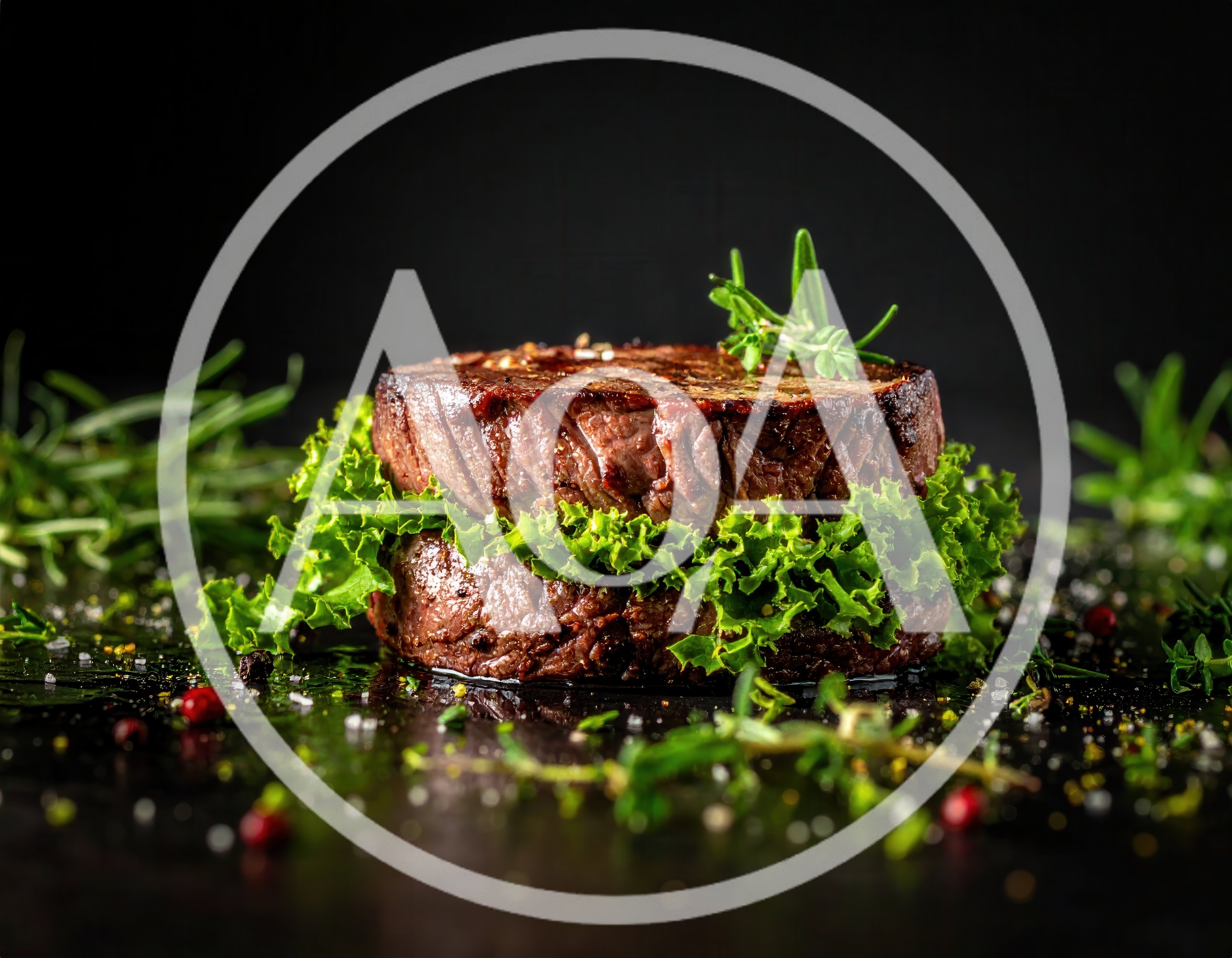 Grilled Beef Steak Sandwich With Fresh Lettuce
