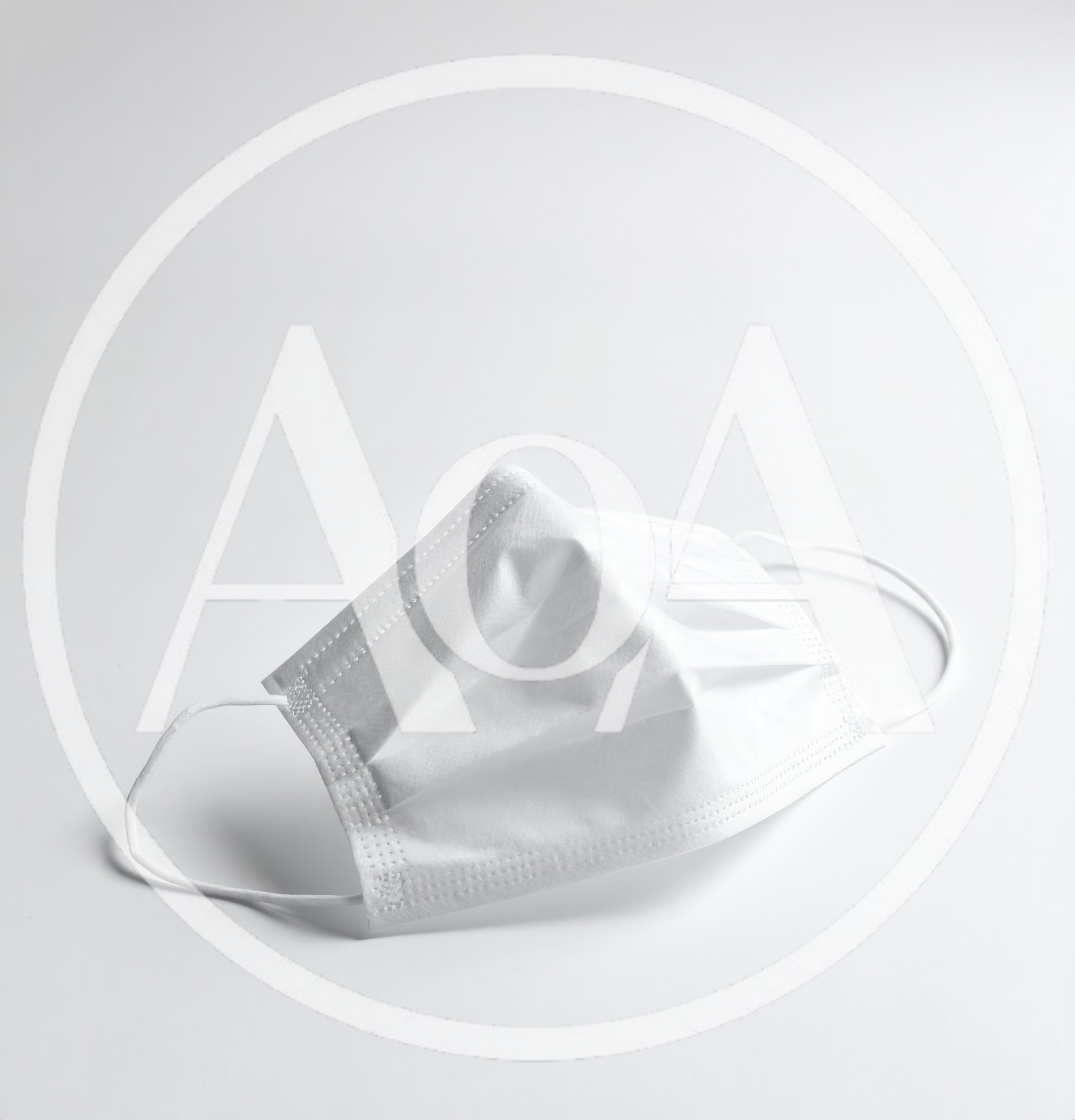 White Disposable Surgical Face Mask
