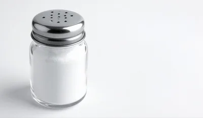 Glass Salt Shaker With Metal Lid