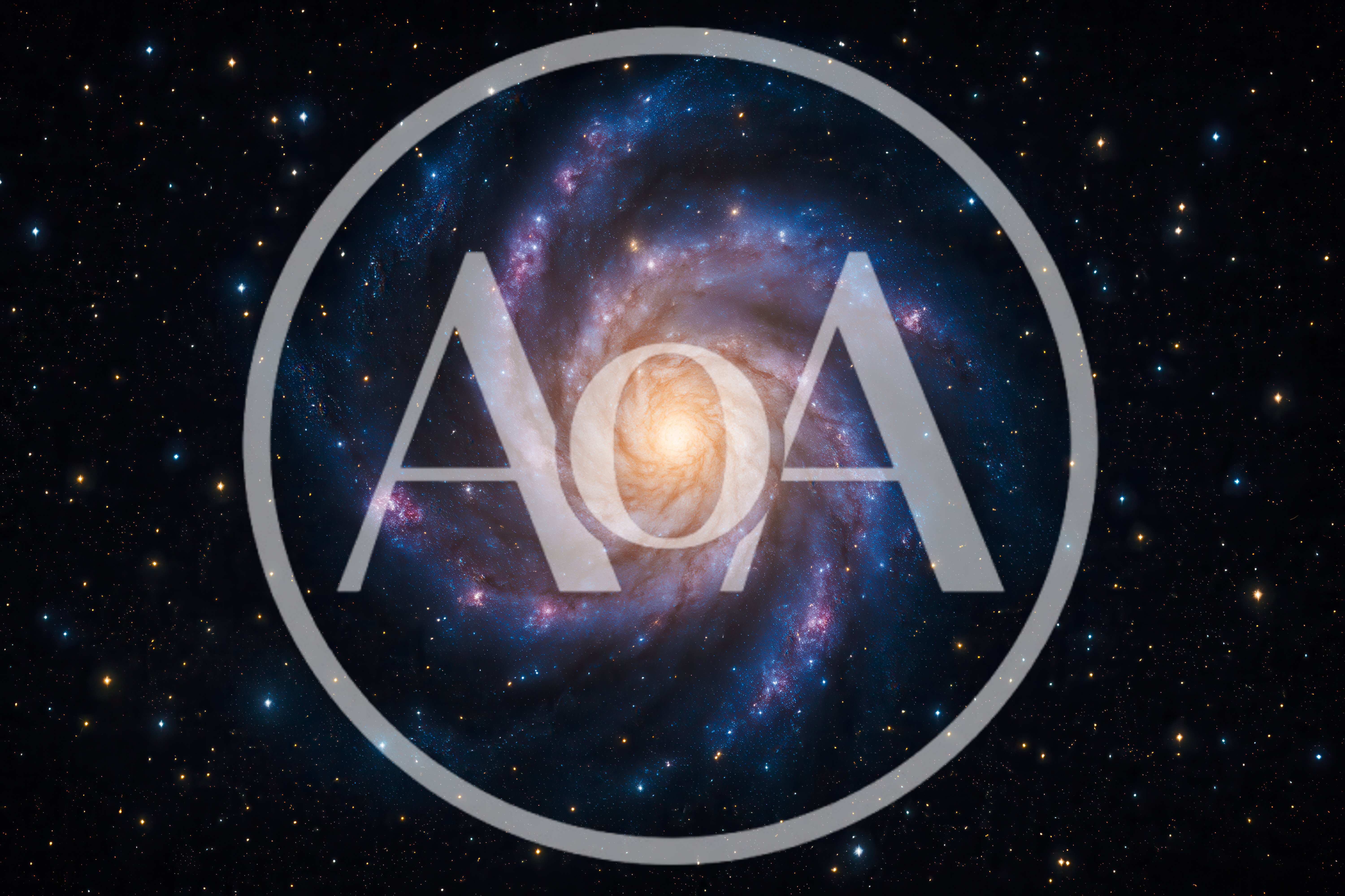 Stunning Spiral Galaxy In Deep Space
