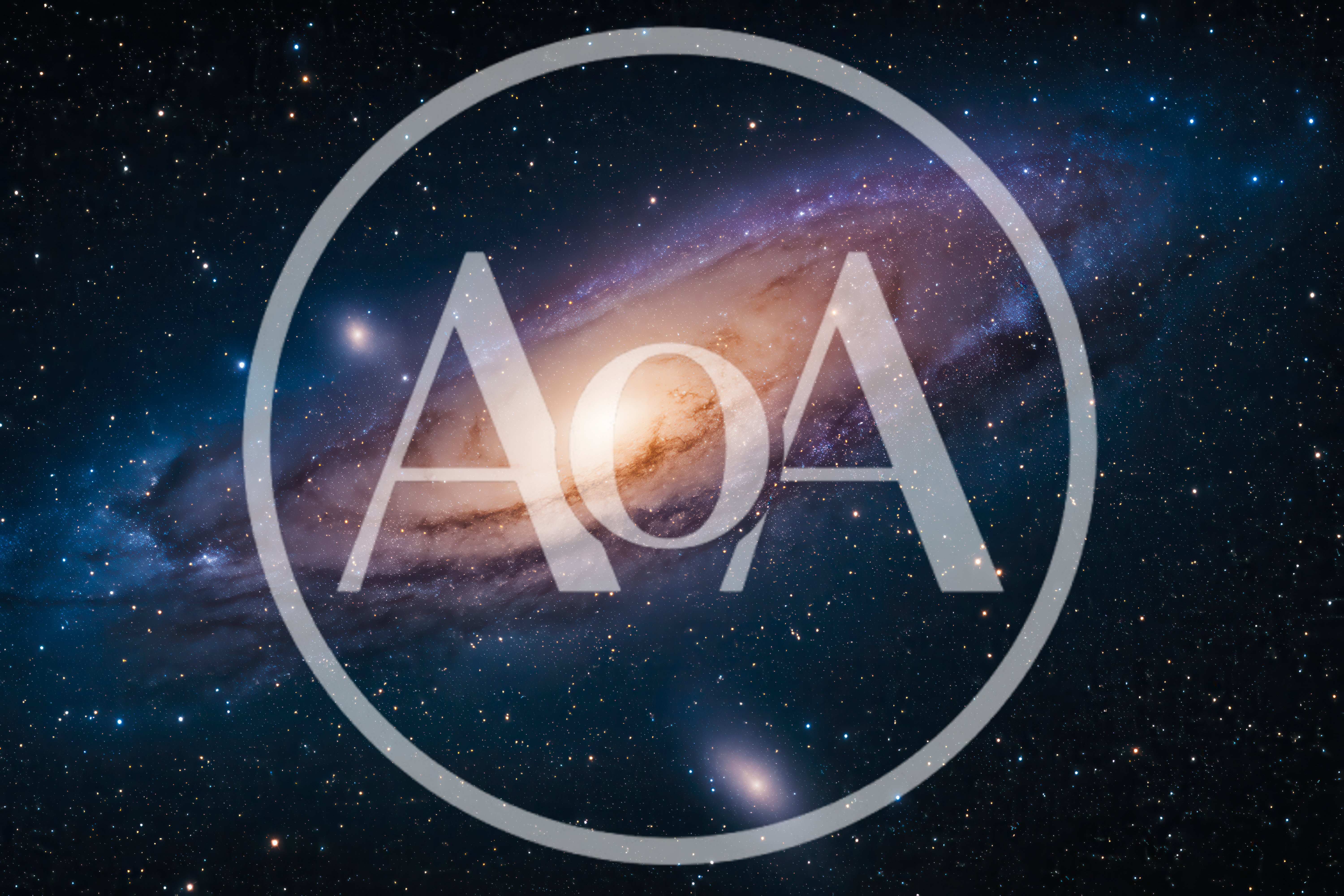 Andromeda Galaxy Spiral Structure In Deep Space