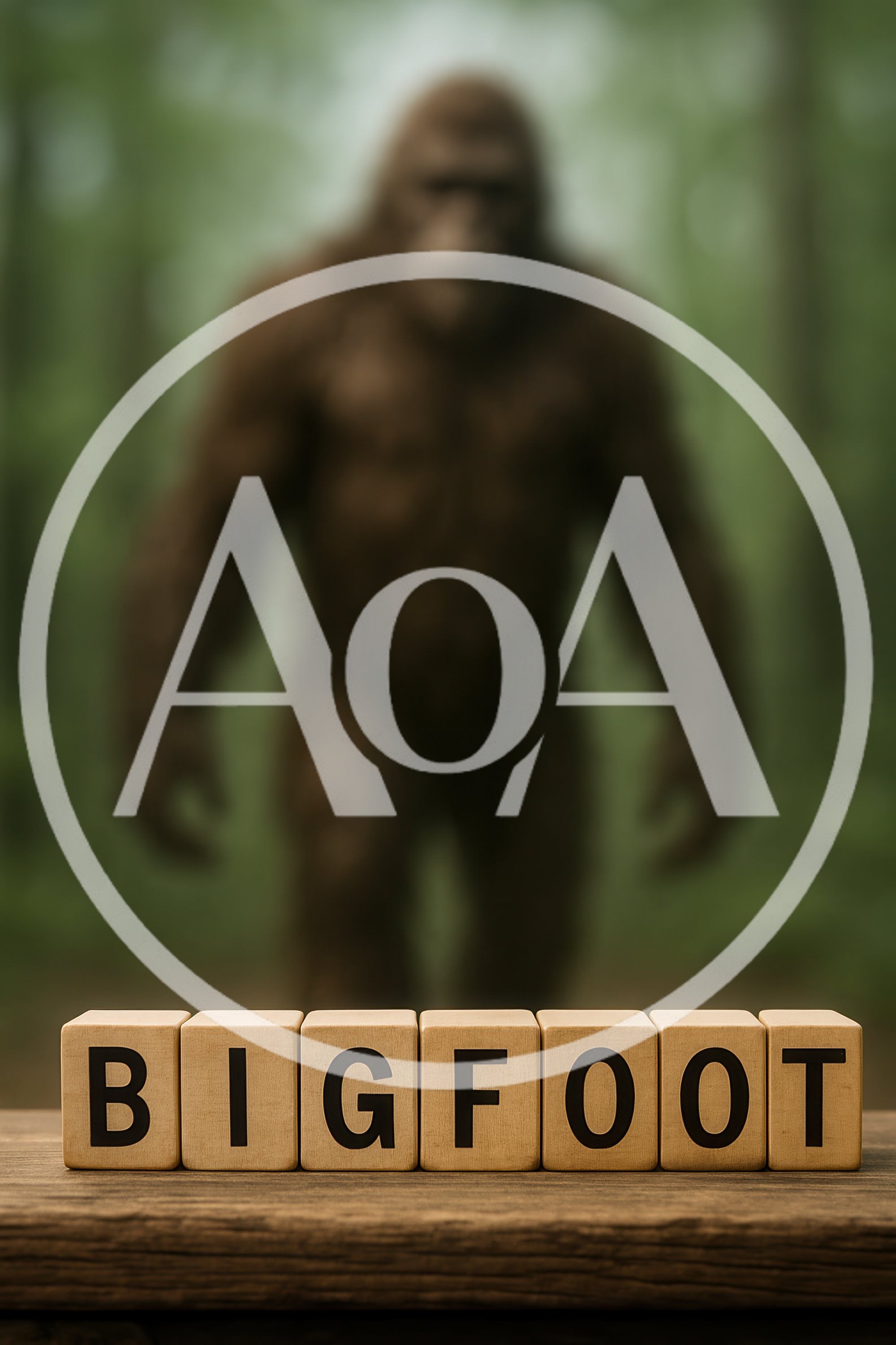 Bigfoot Wooden Blocks on Wooden Surface