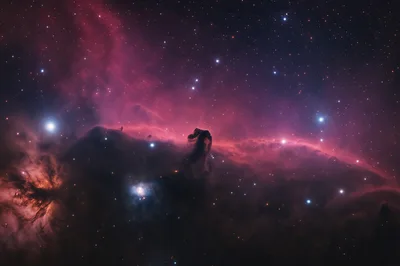 Horsehead Nebula In Deep Space