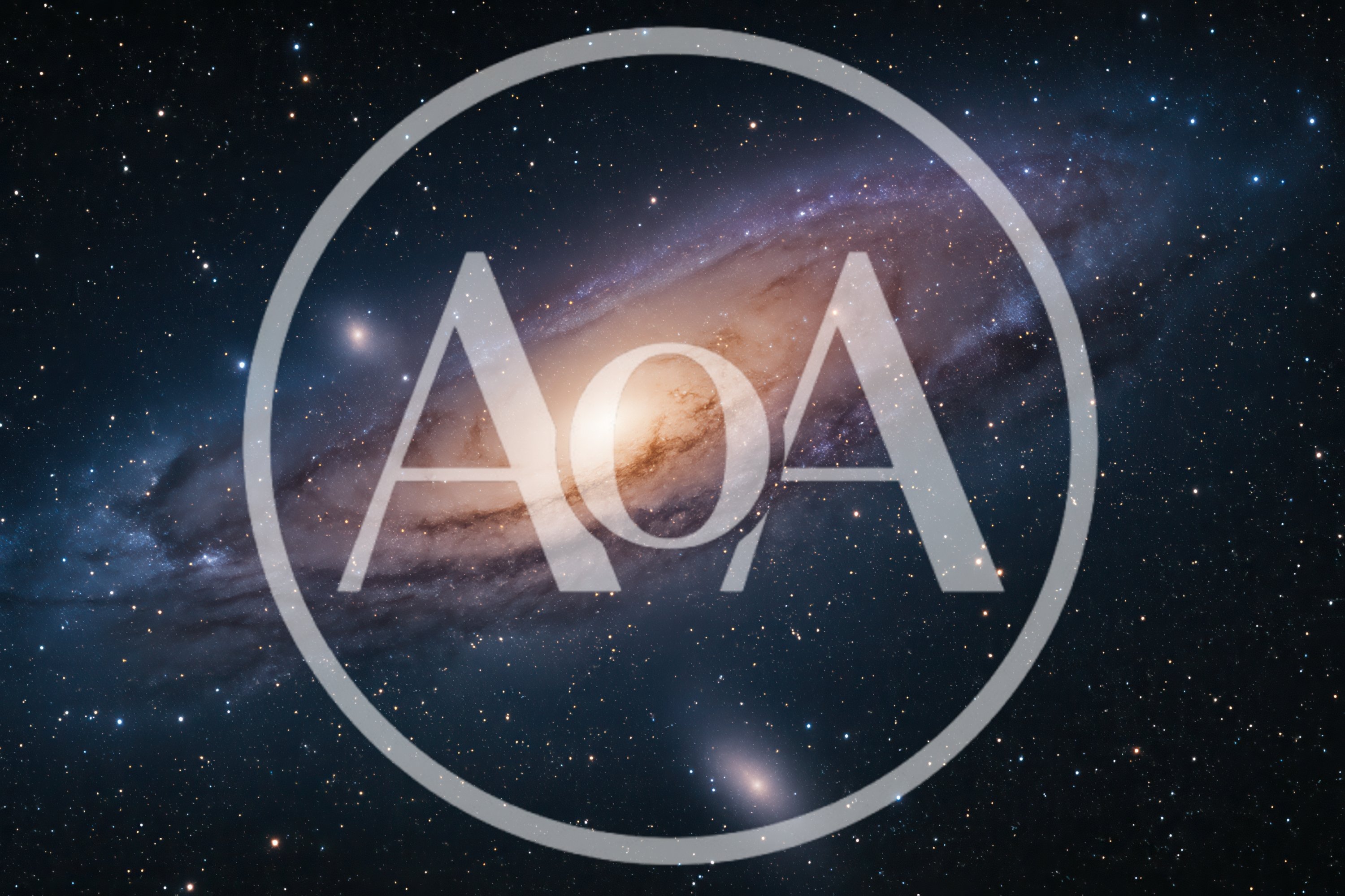Andromeda Galaxy Spiral Structure In Deep Space