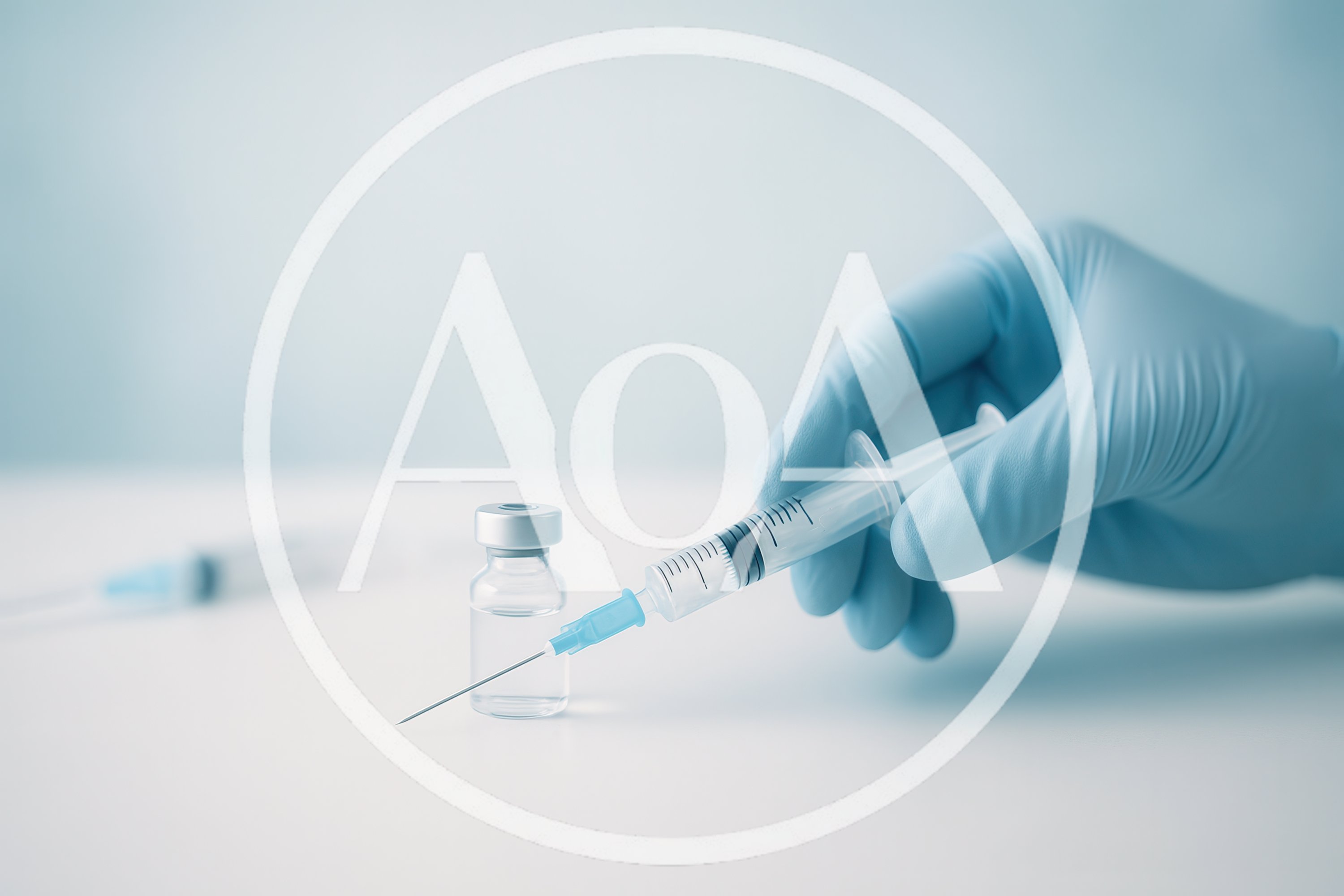 Medical Professional Preparing A Vaccine Injection