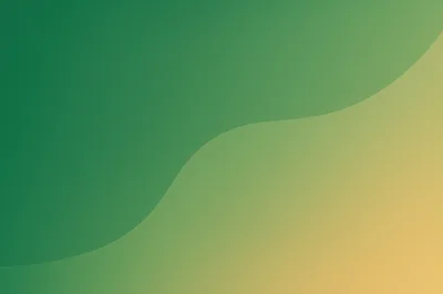 Abstract Green And Yellow Gradient Wave Background
