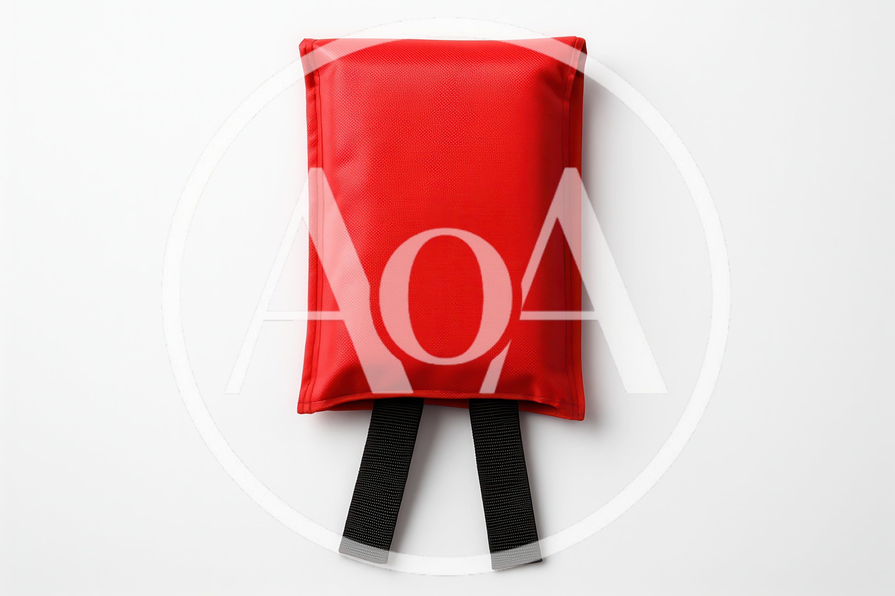 Red Weighted Sandbag For Fitness Training