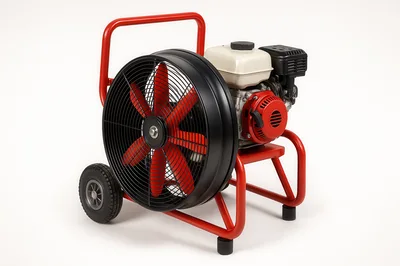 Portable Industrial Gas Powered Ventilation Fan