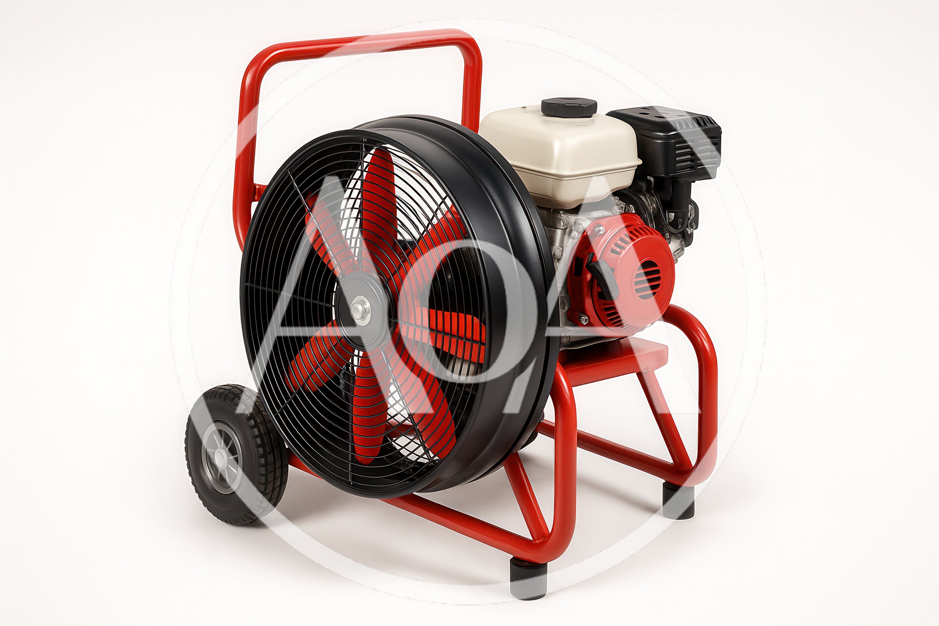 Portable Industrial Gas Powered Ventilation Fan
