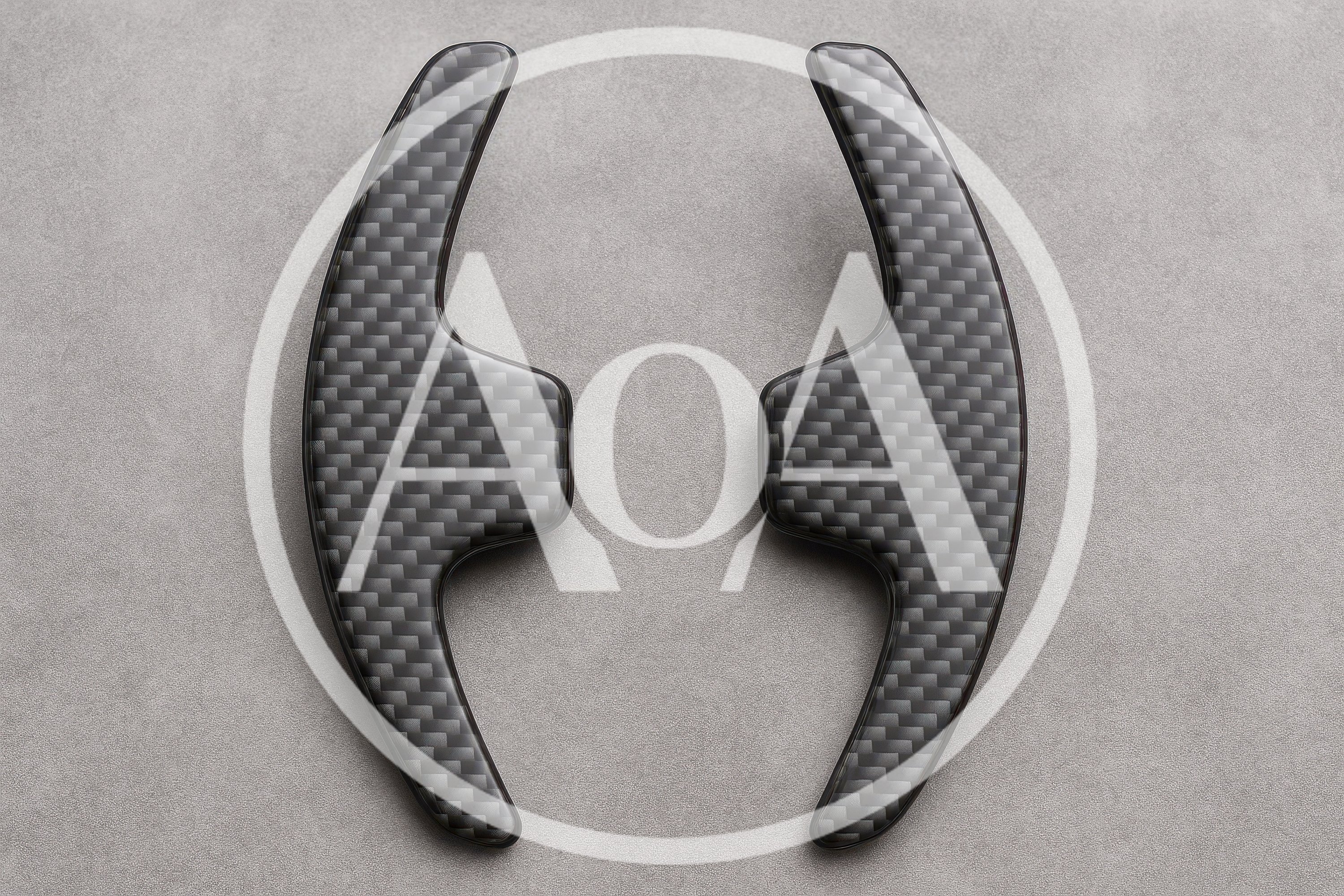 Carbon Fiber Steering Wheel Paddle Shifters