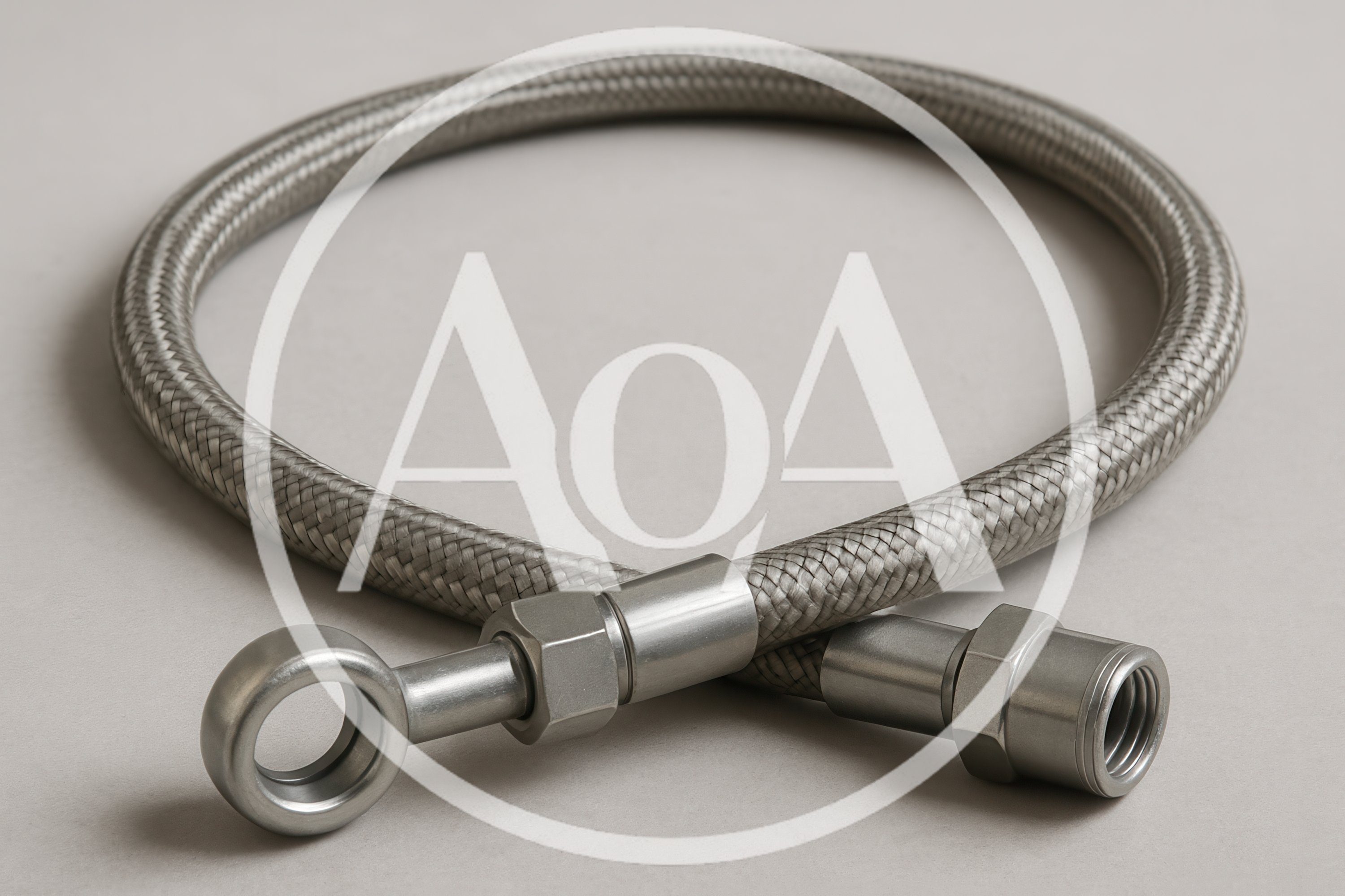 Stainless Steel Braided Brake Hose With Fittings