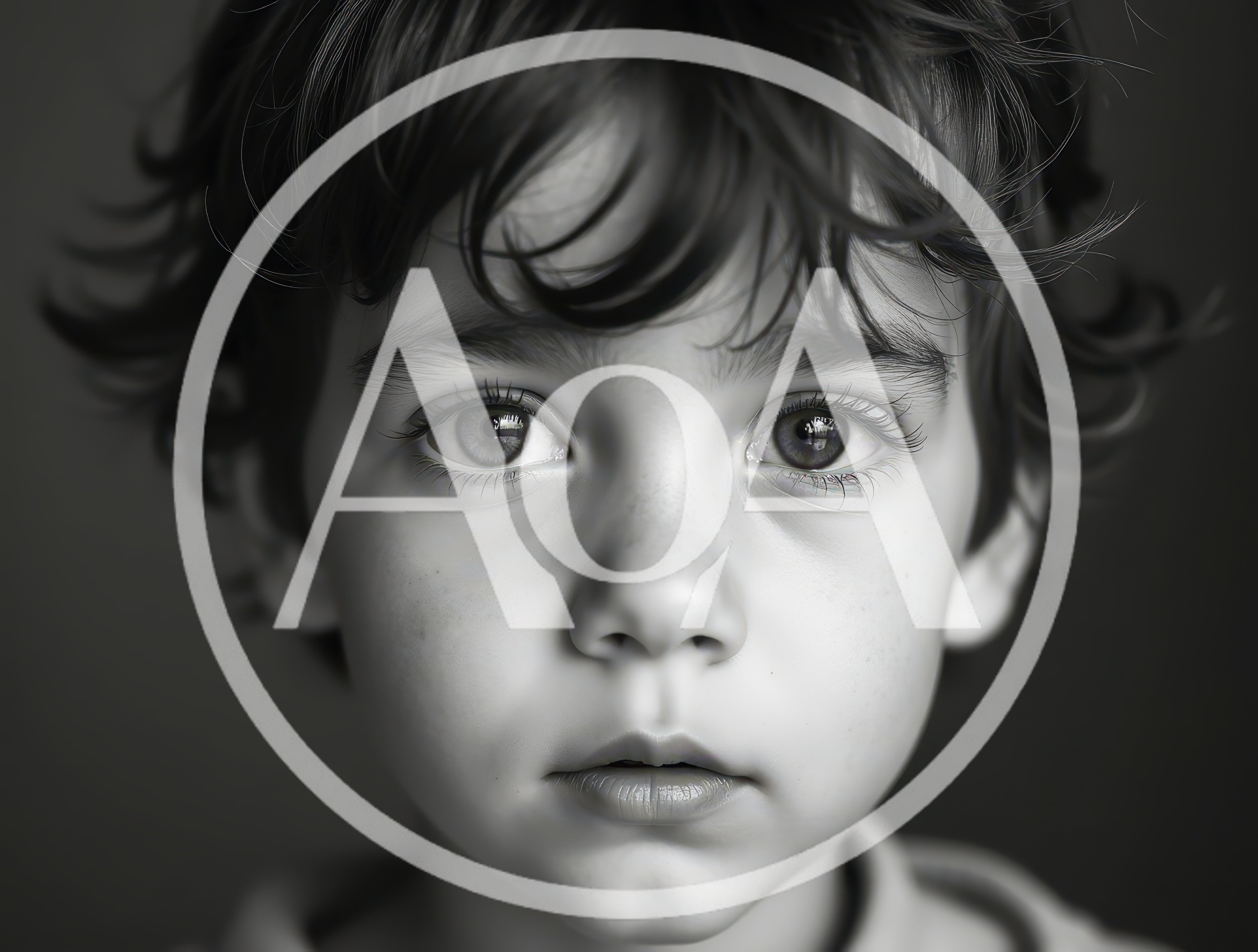 Close Up Portrait Of A Young Child