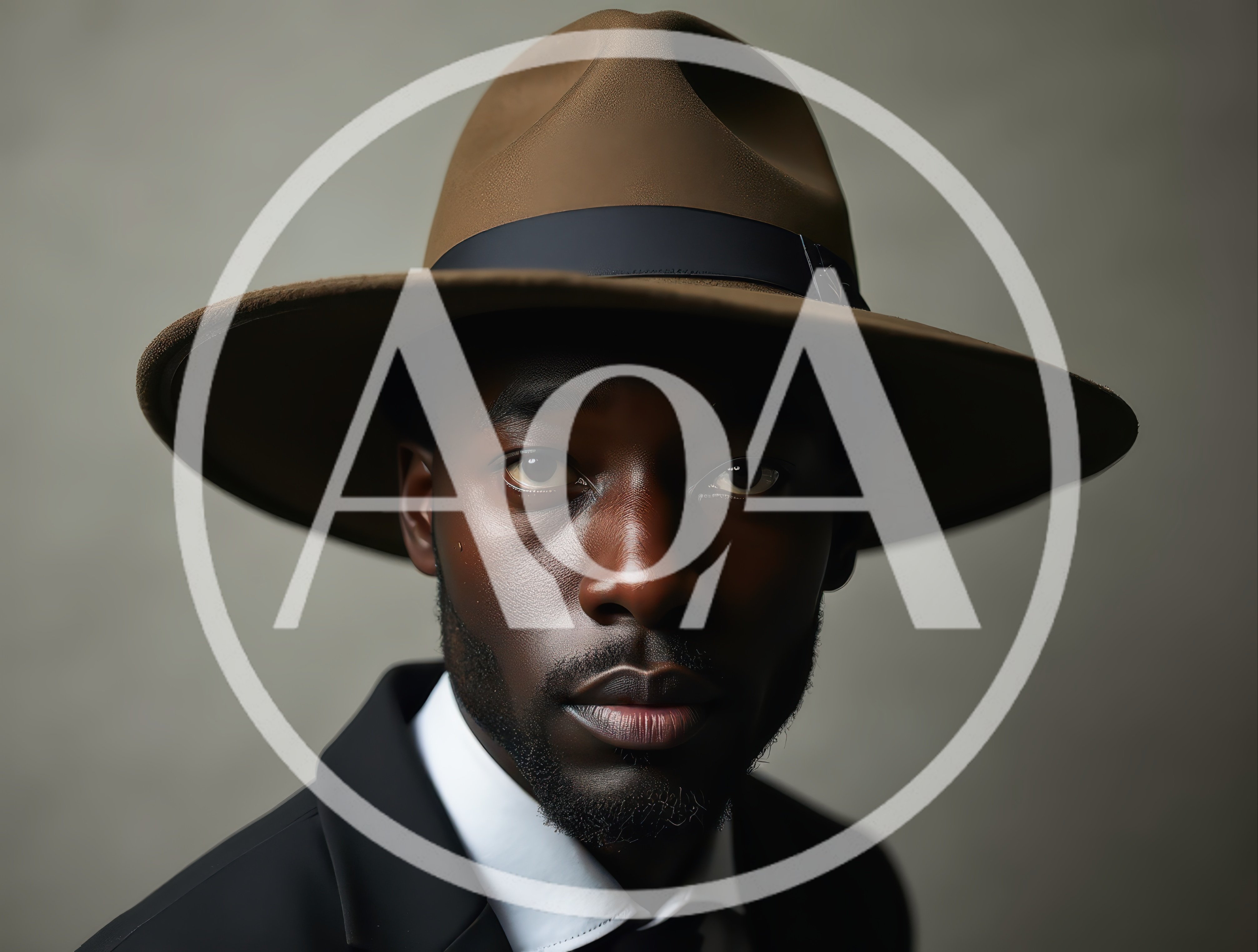 Portrait Of A Sophisticated Man In A Fedora