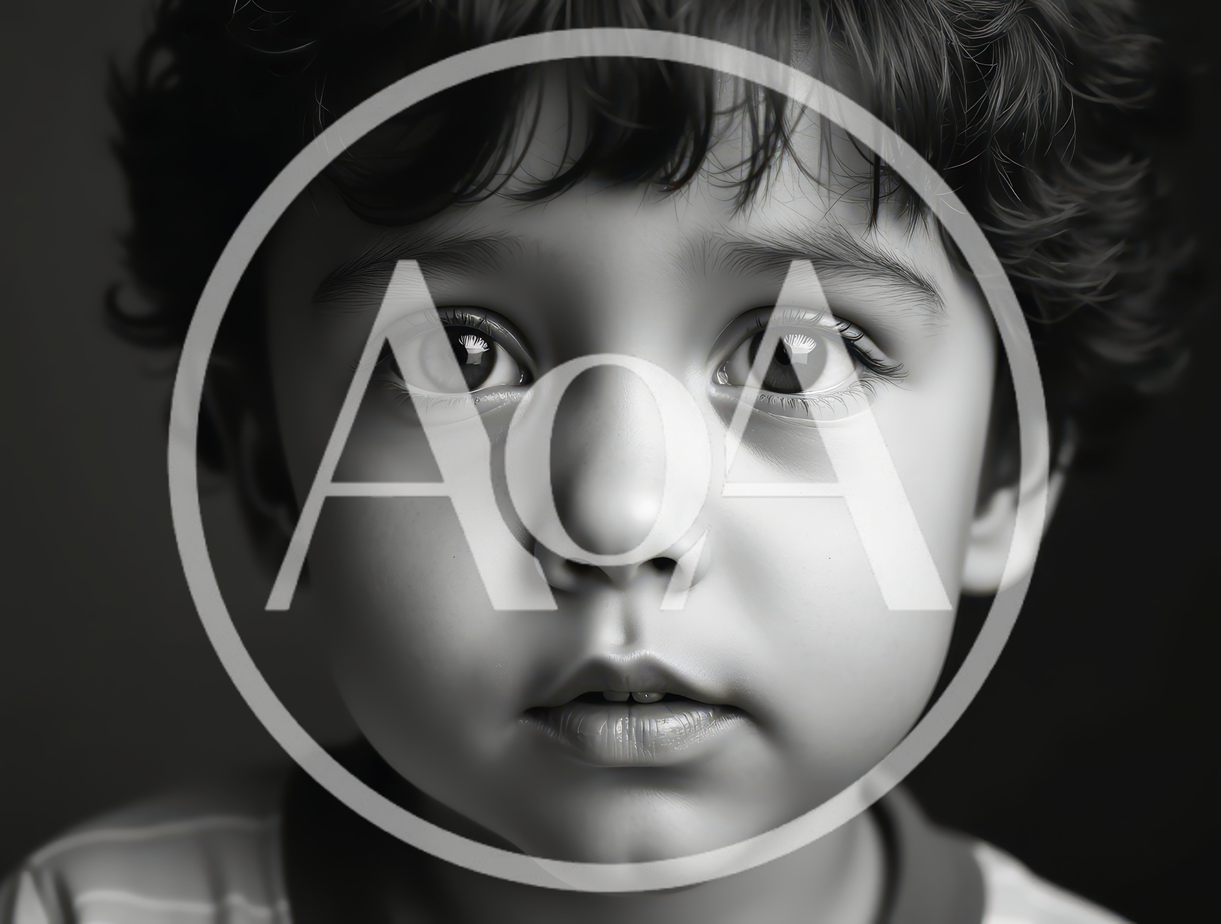 Close Up Portrait Of A Young Child