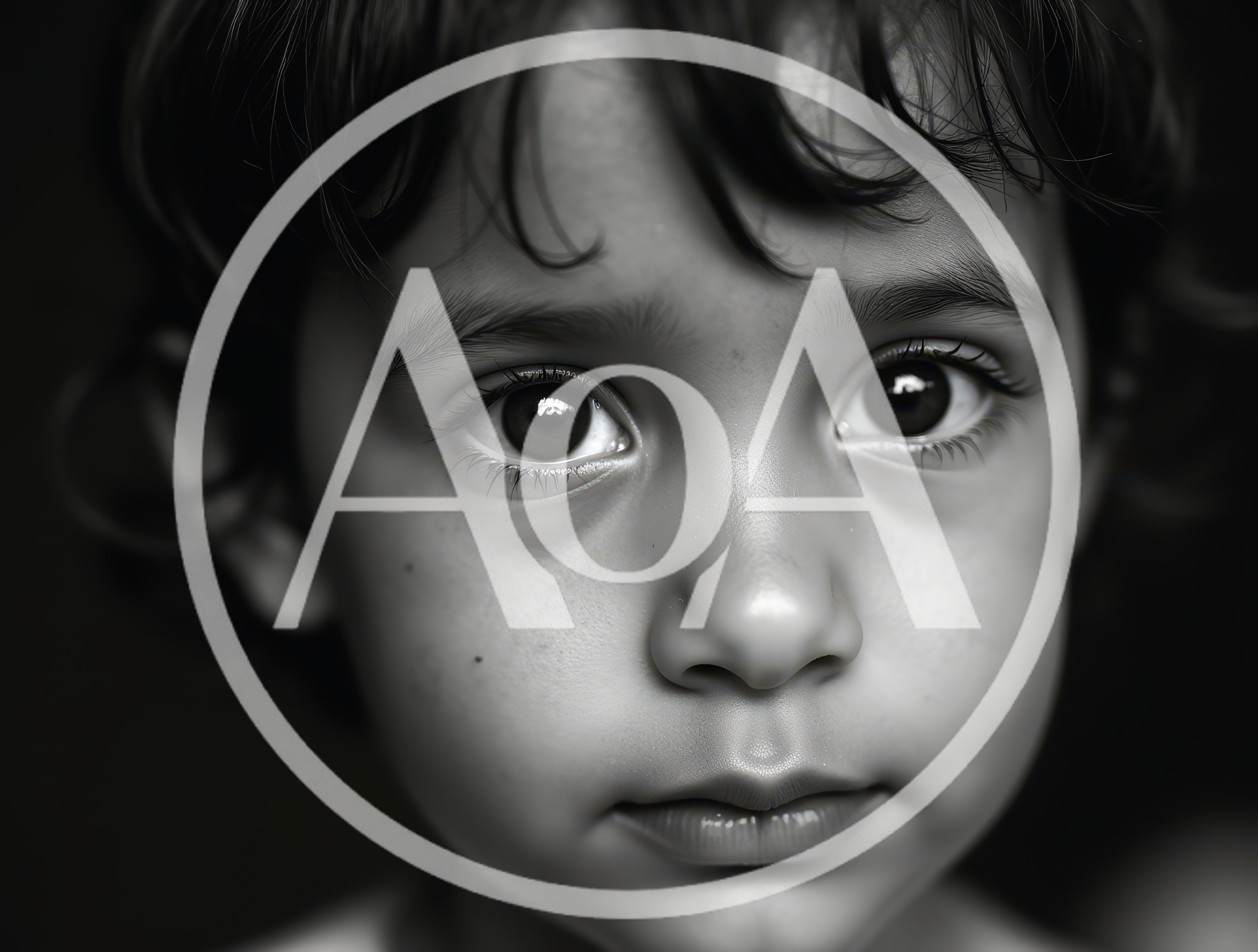 Close Up Portrait Of A Young Child