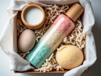 Spa Gift Set With Bath Products In Box